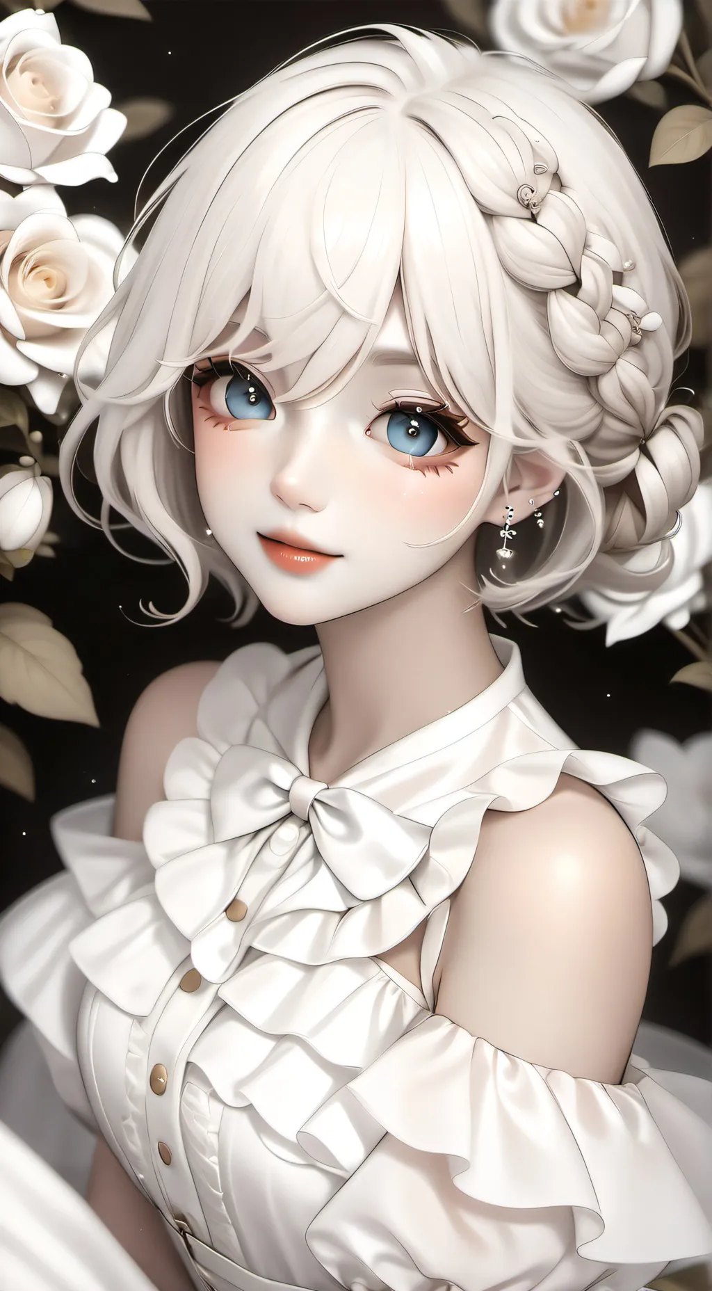 ai character: ᗰᗩᒪᒪOᖇY background