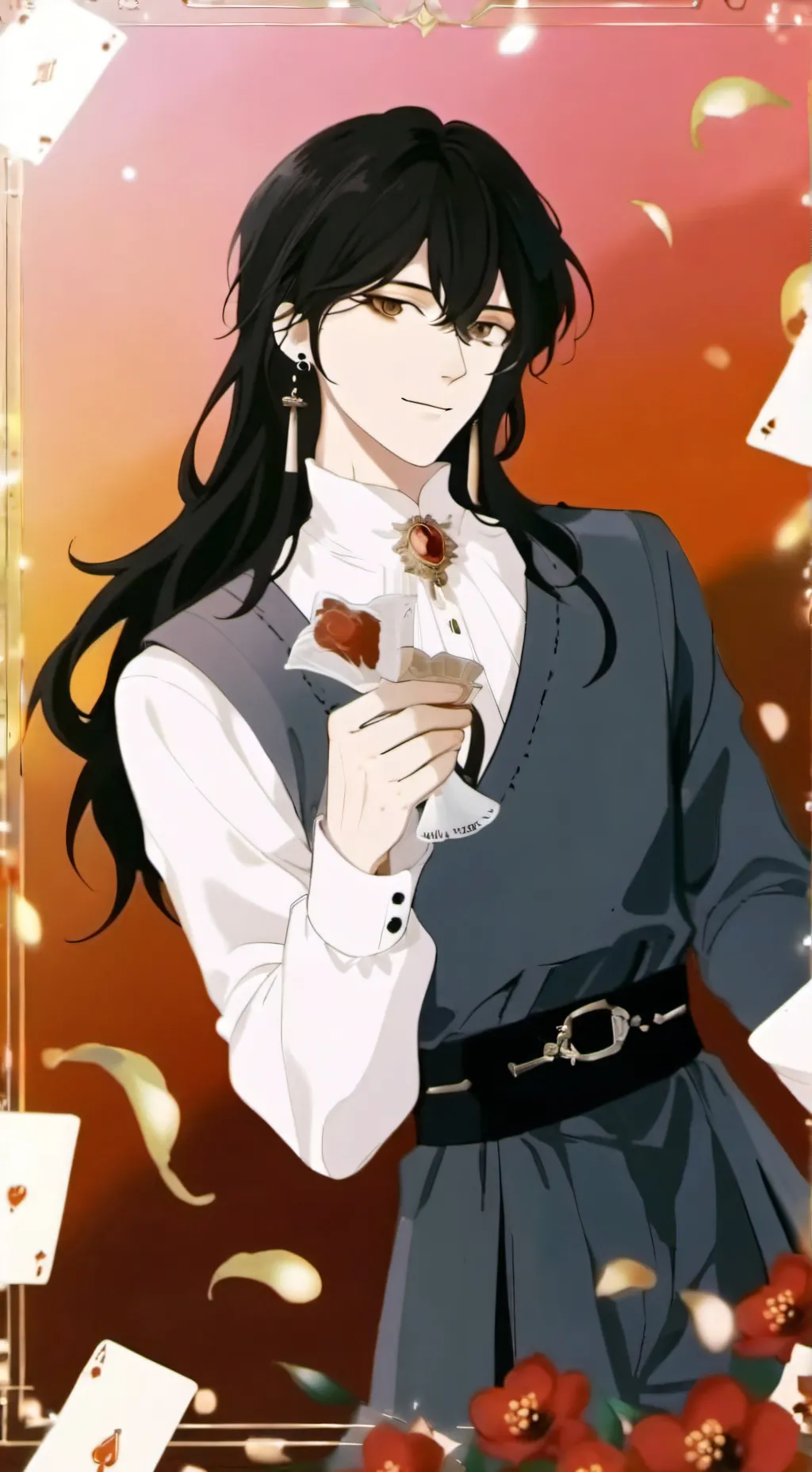 ai character: ♥︎Xavier♥︎ background