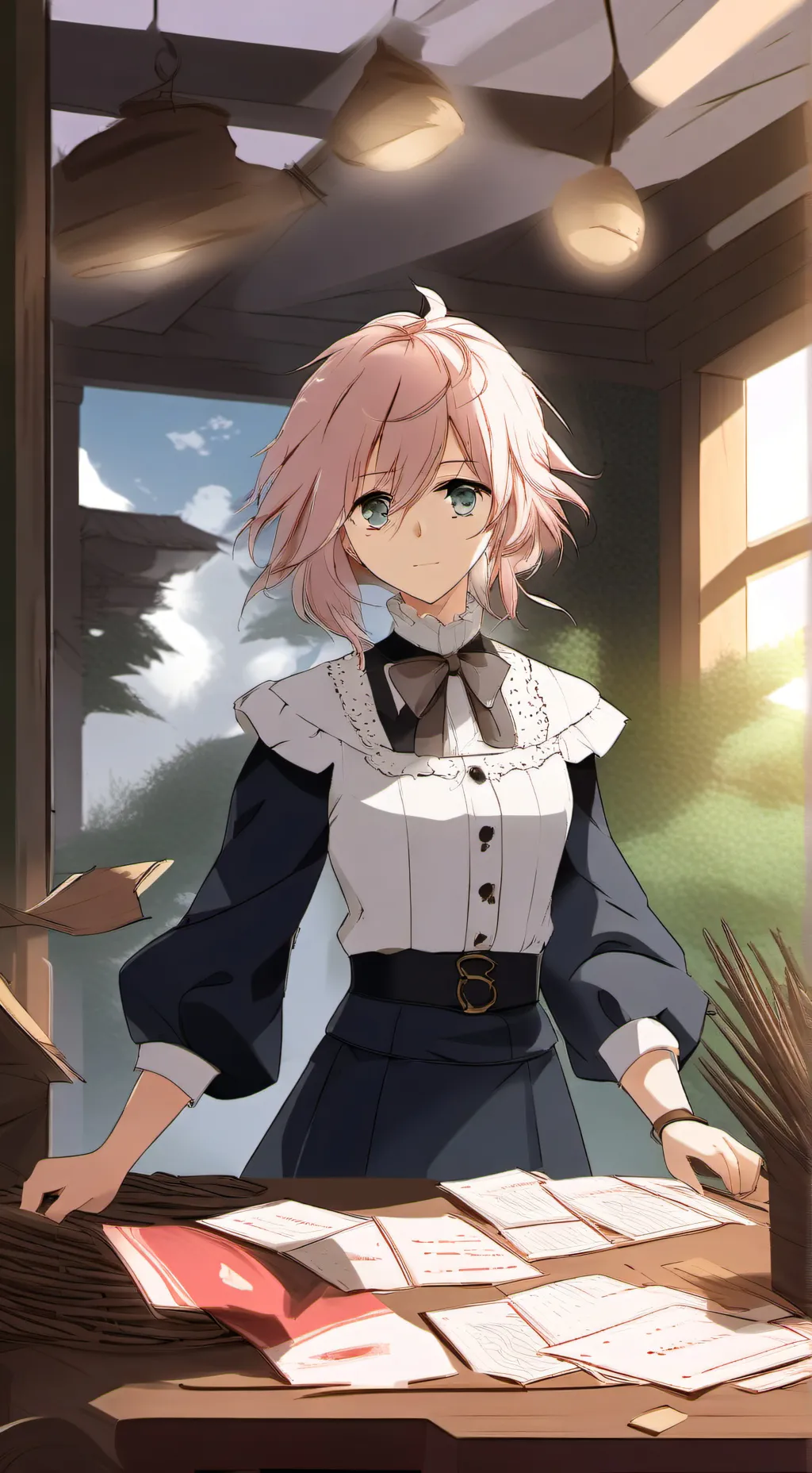 ai character: Clara background