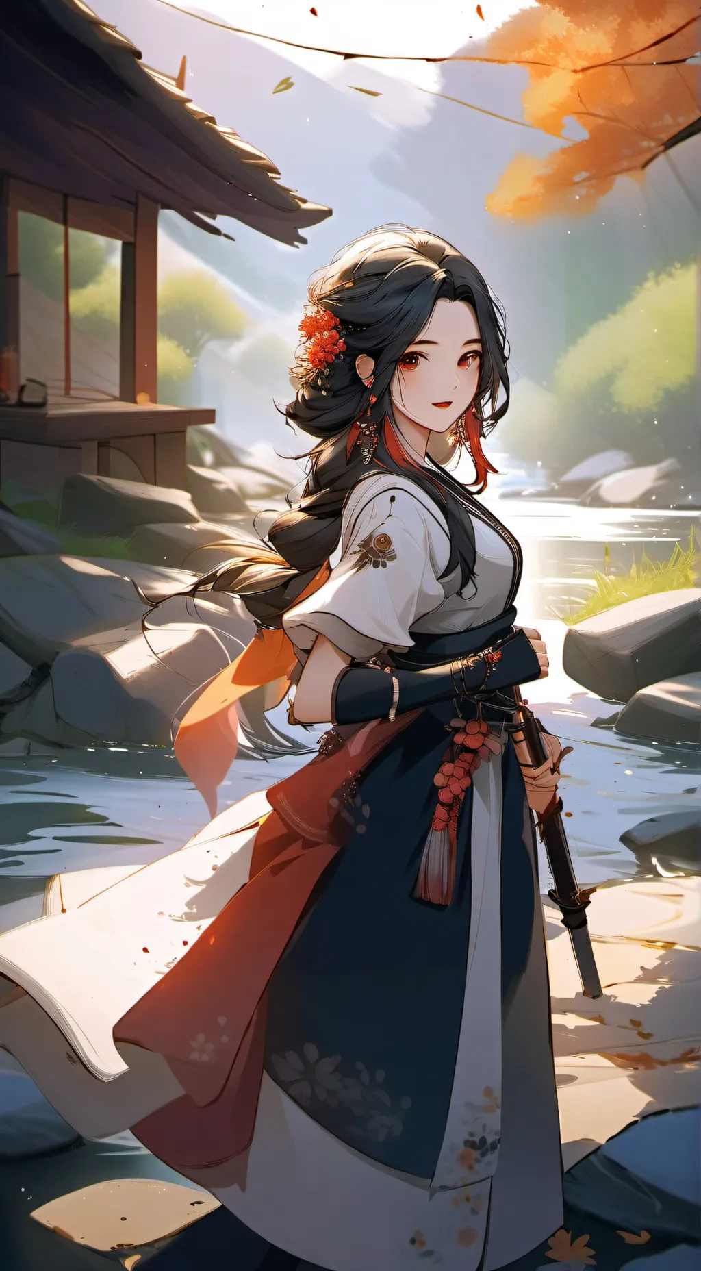 ai character: Вона background