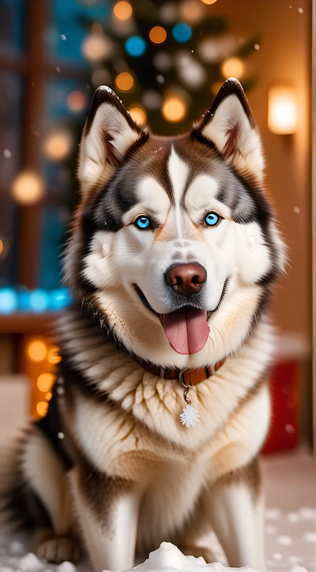 ai character: Frosty Byte background