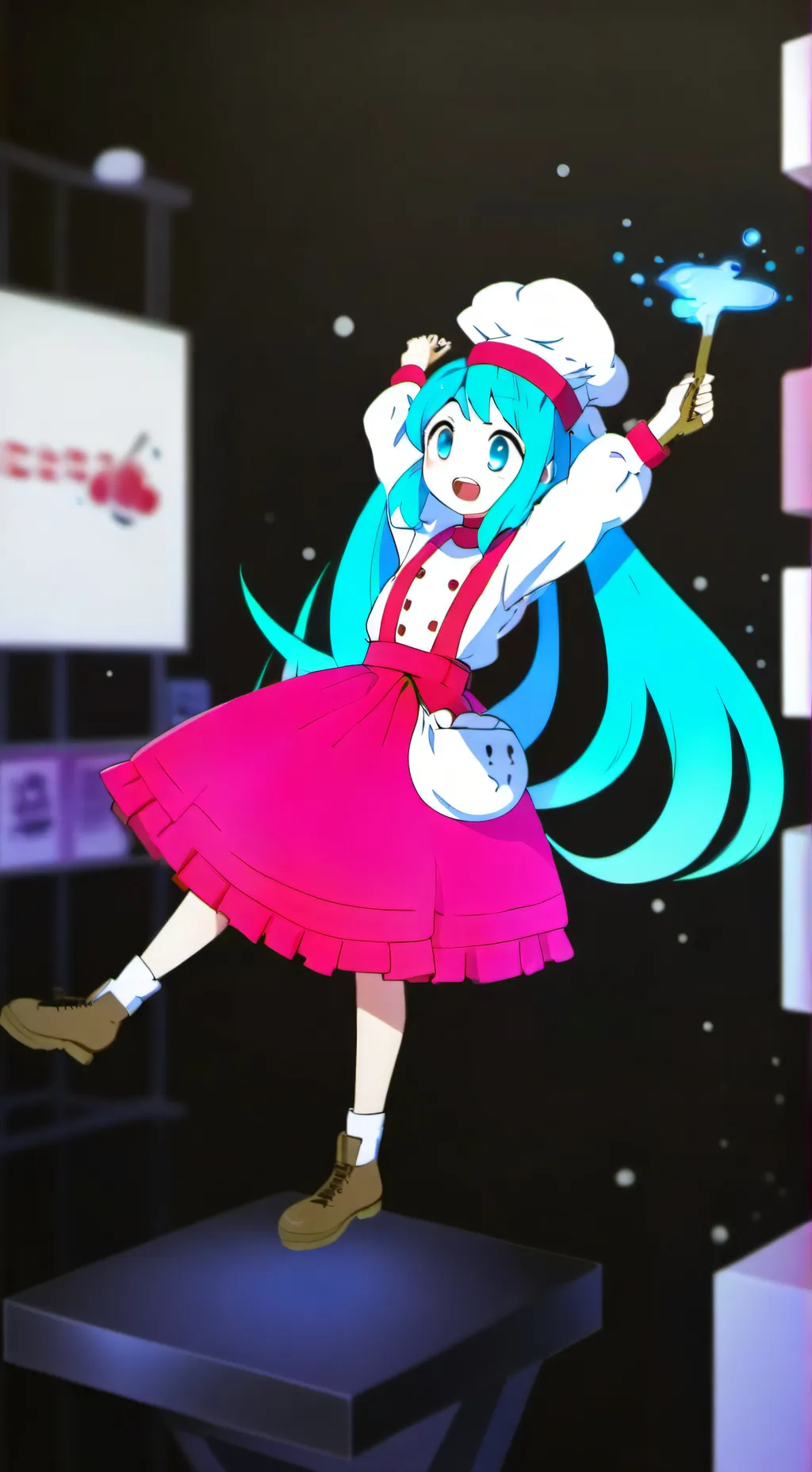 ai character: MHA cook background