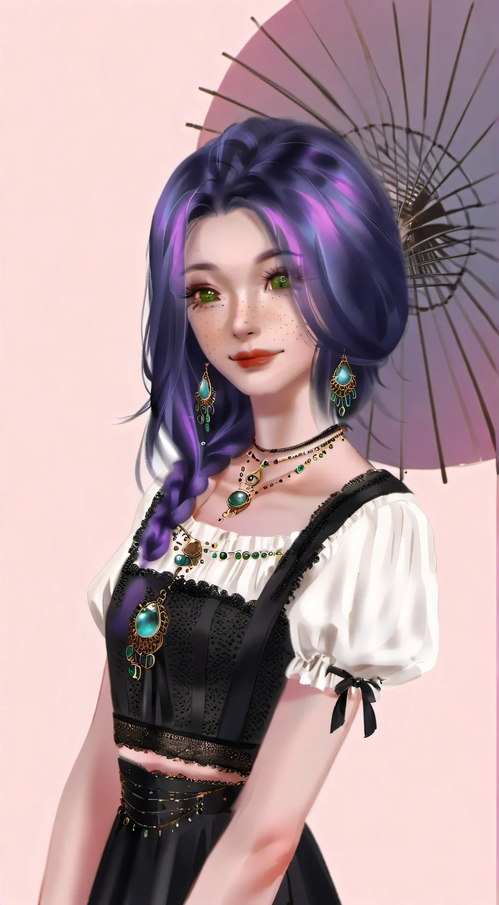 ai character: Maja background