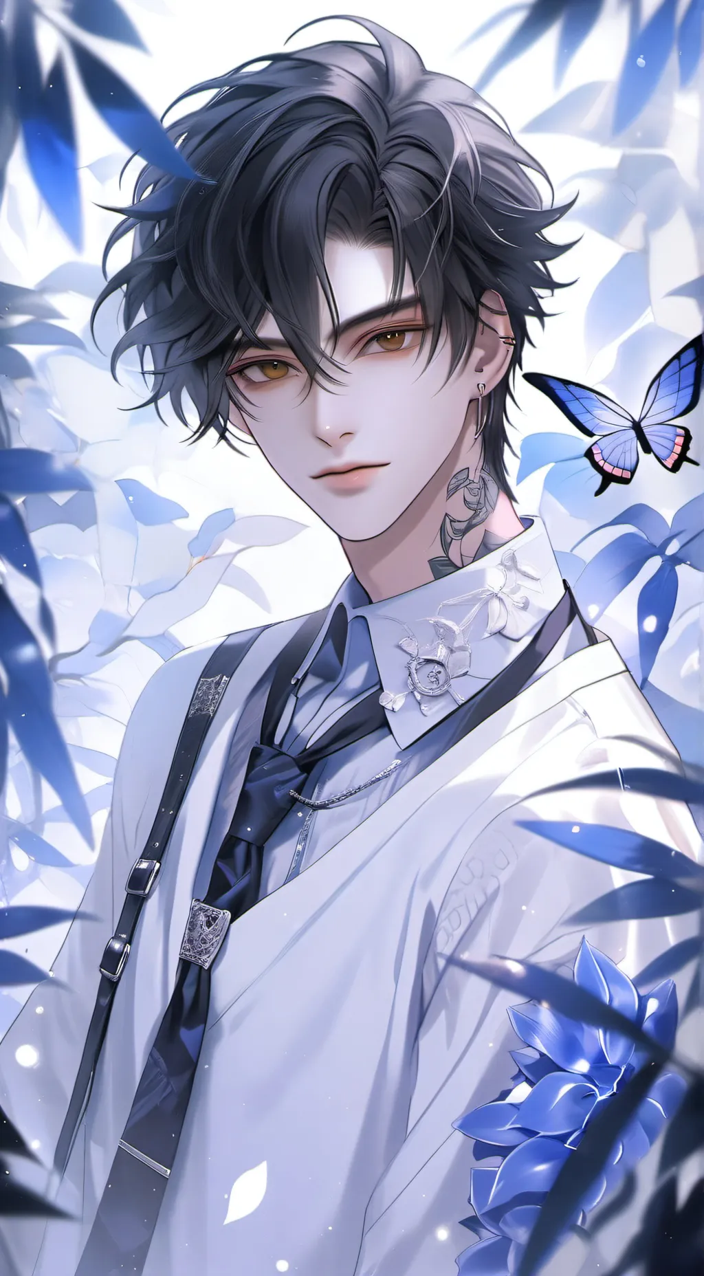 ai character: 琉见 background