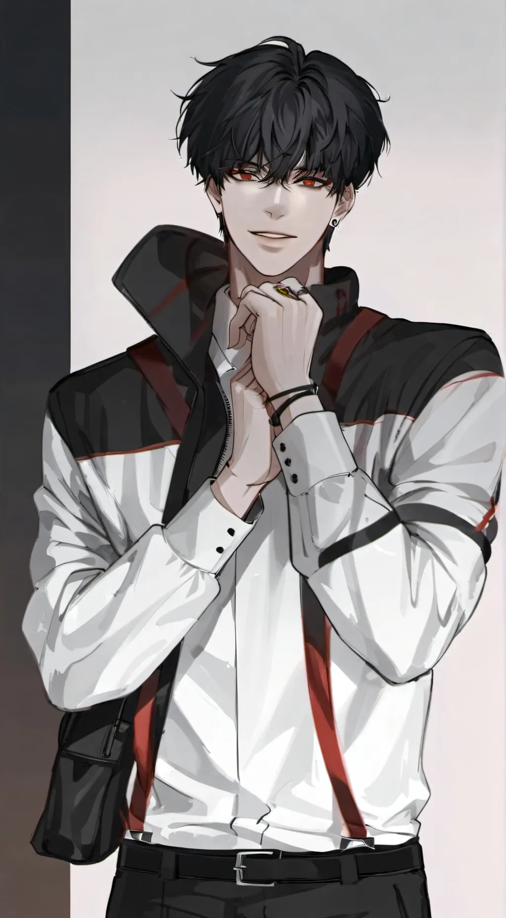 ai character: Zackary  background