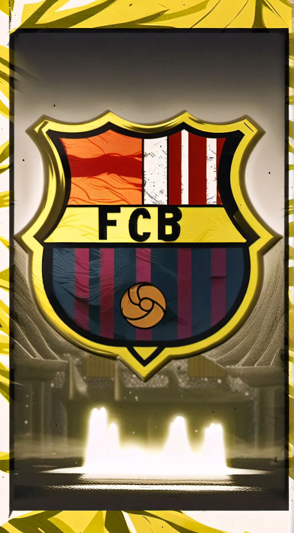 ai character: BARCELONA  background