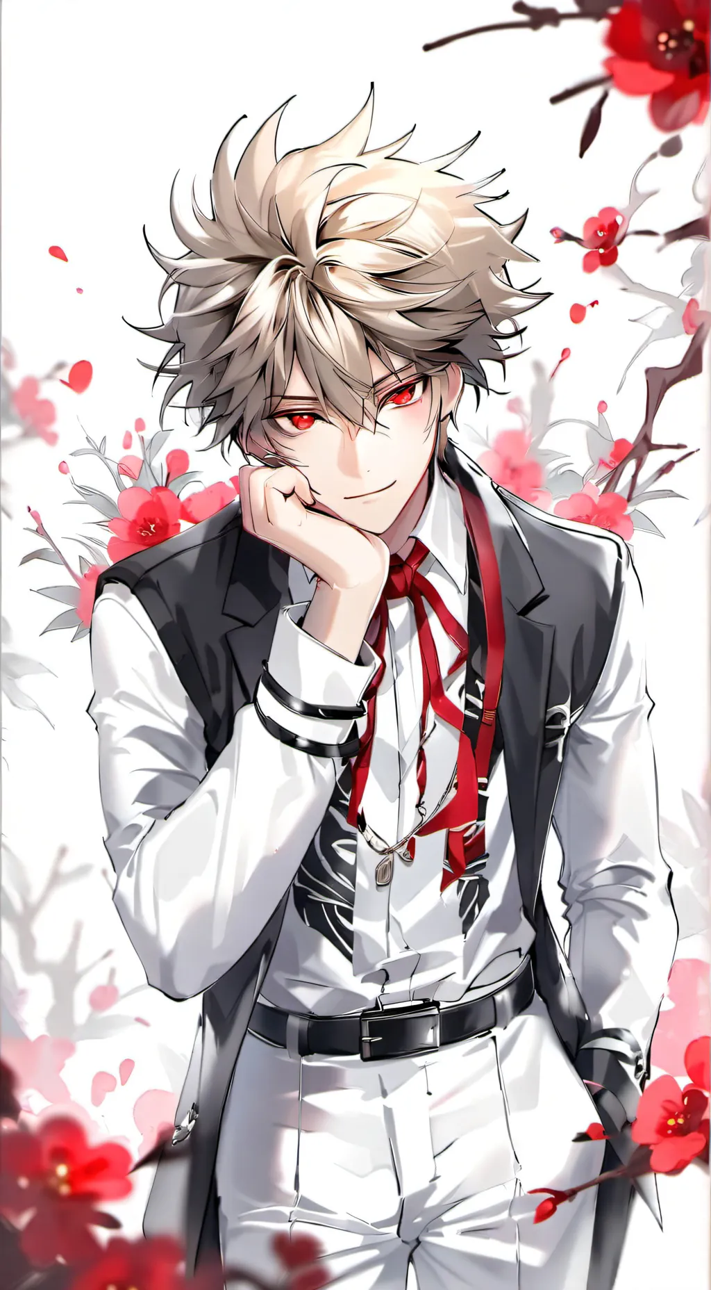 ai character: Mha photoshoot  background