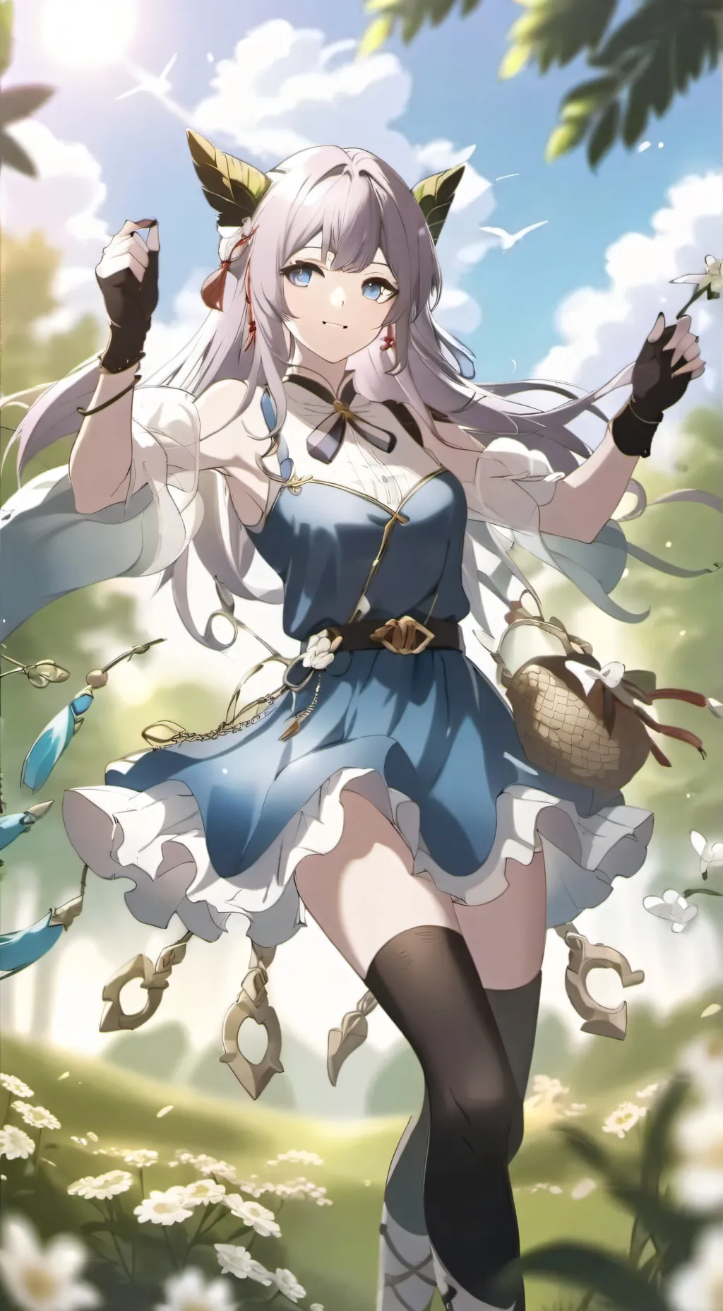 ai character: Fantasy world background