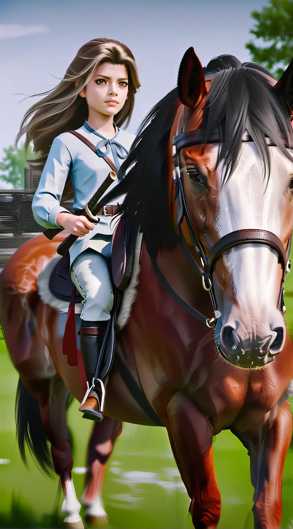 ai character: Laneya Grace background