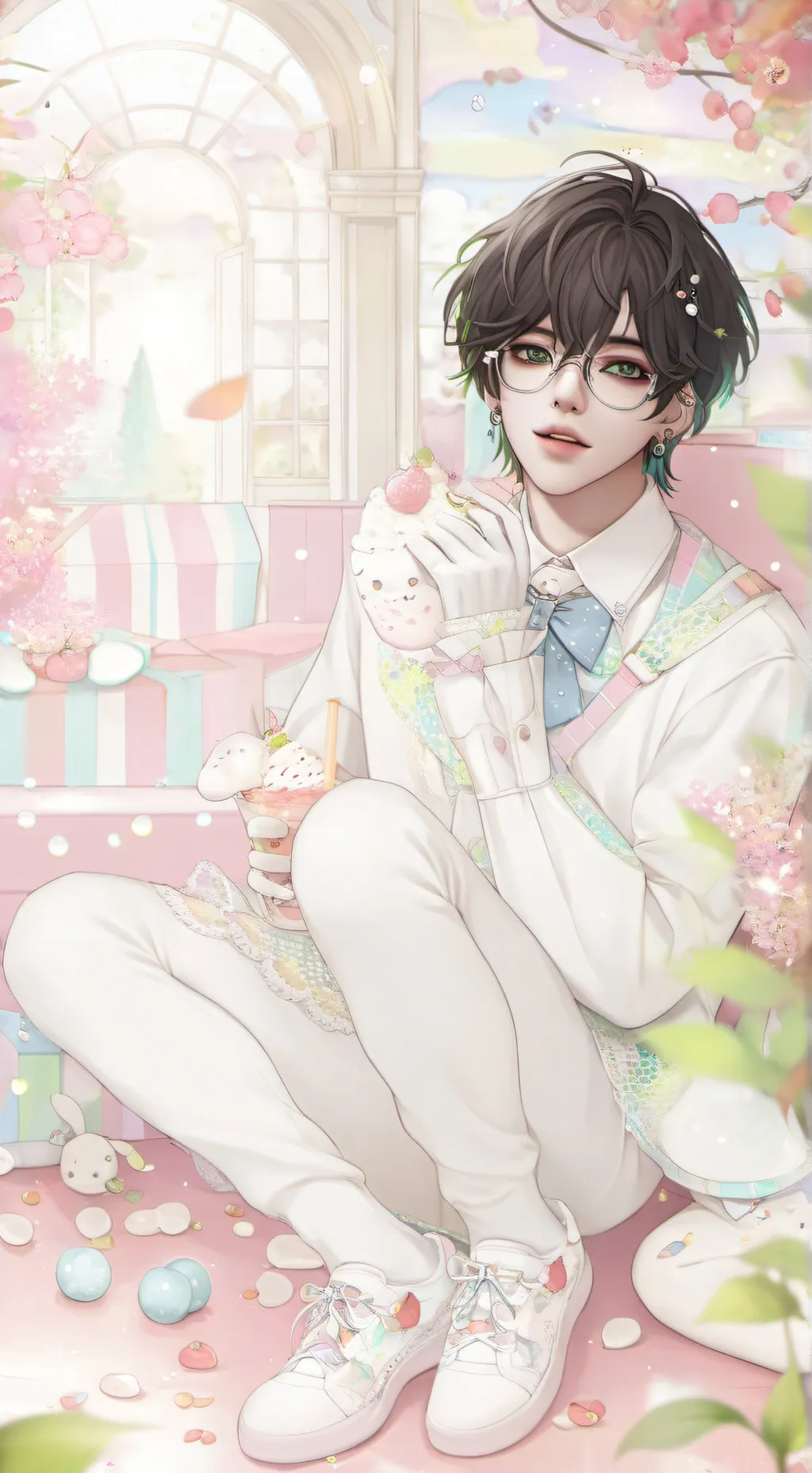 ai character: Jasser😎 background