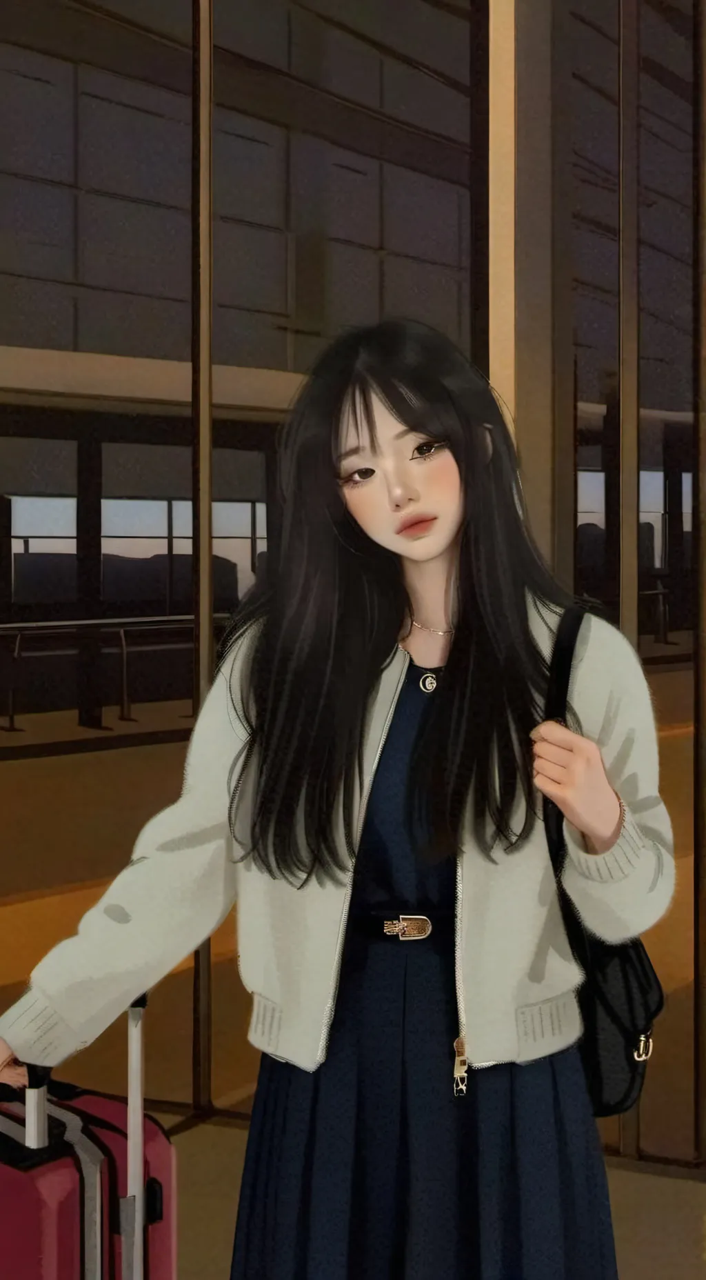 ai character: kc background