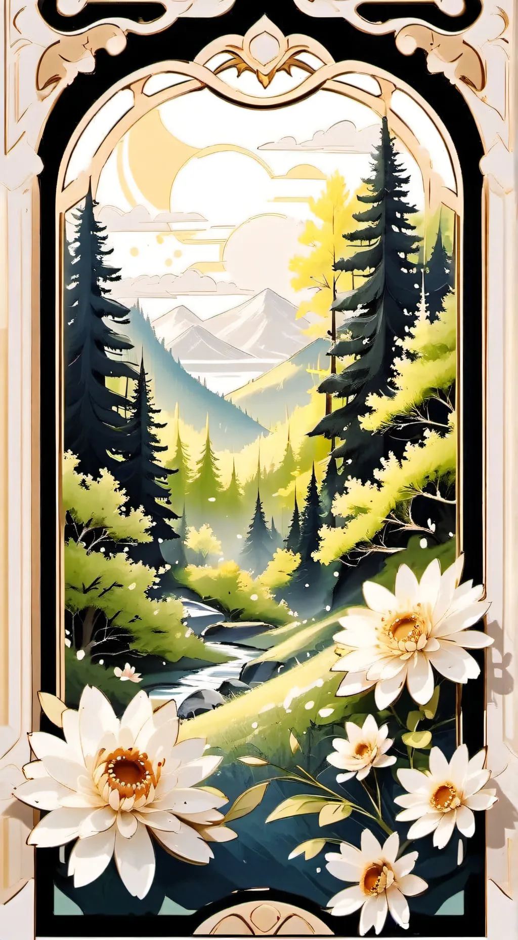 ai character: Dw te odia background