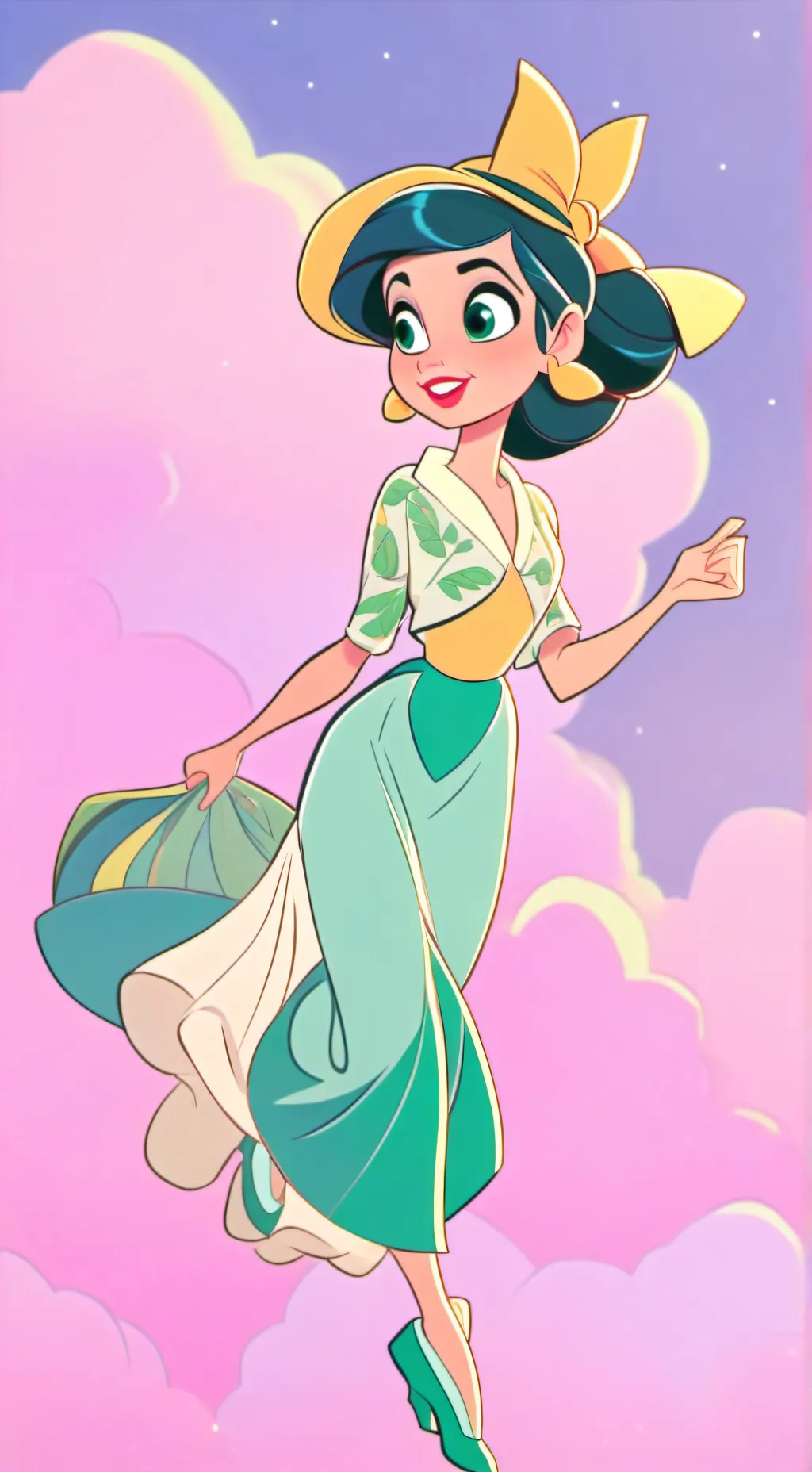 ai character: María  background