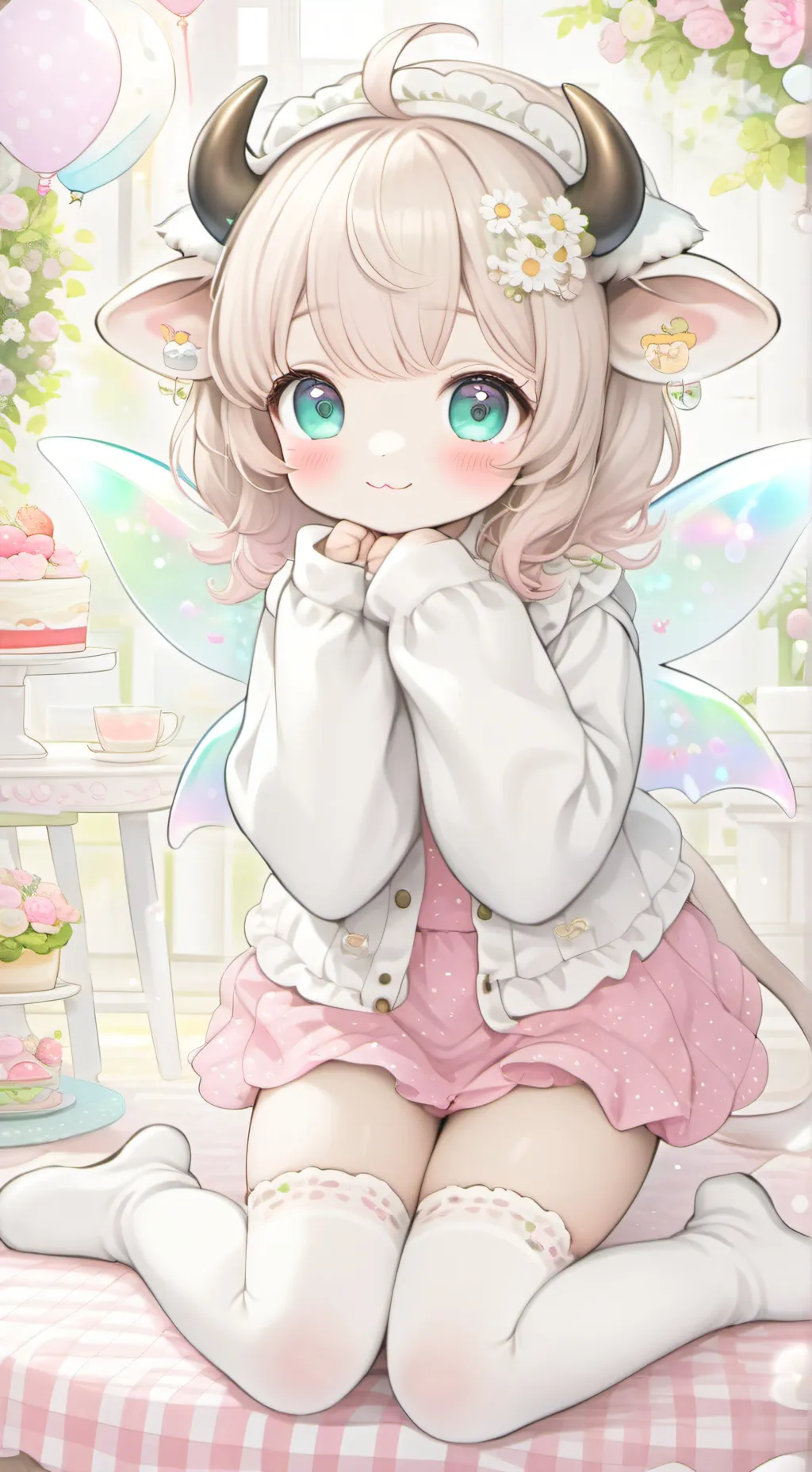 ai character: Chibi background