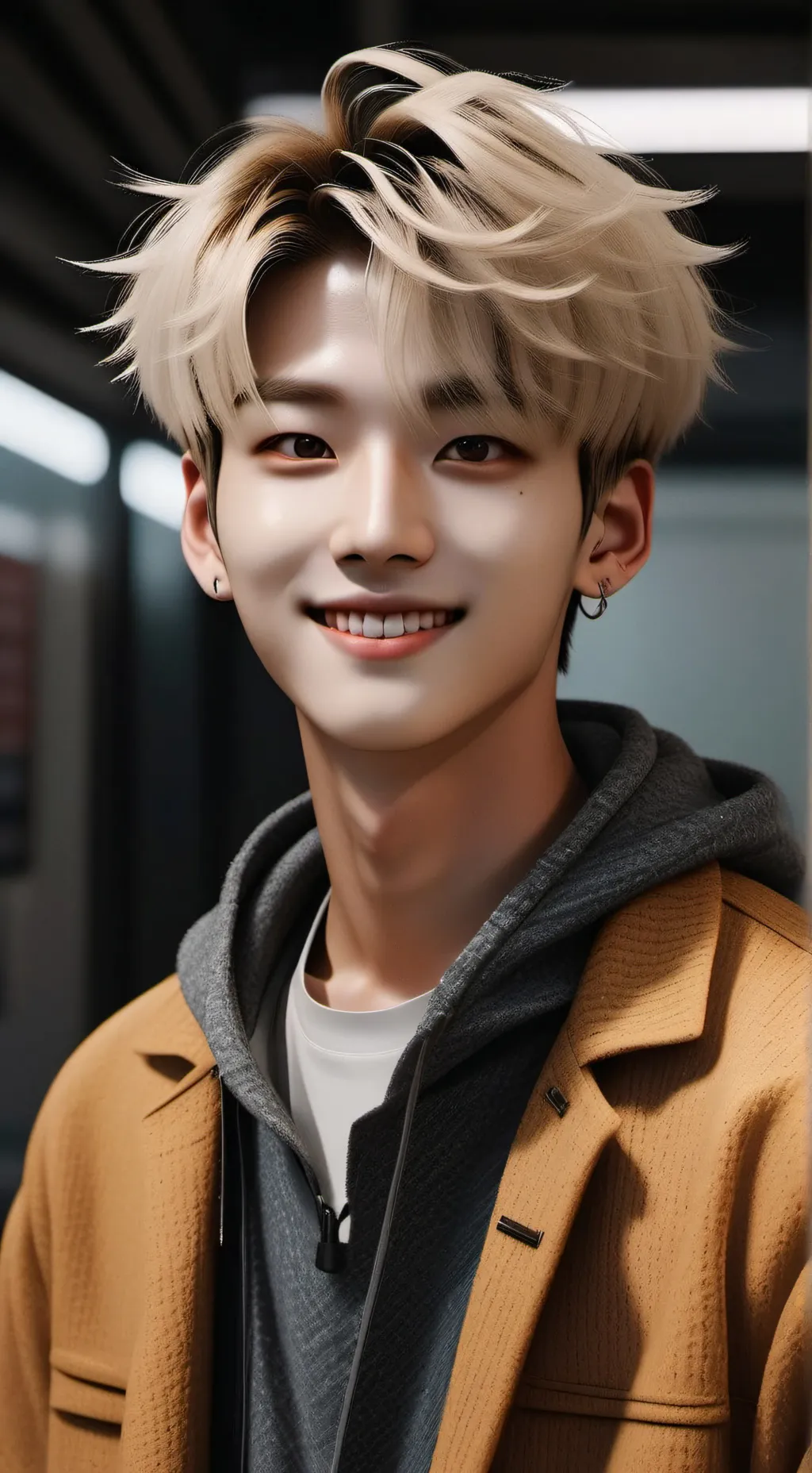 ai character: Seungmin 🐶 background