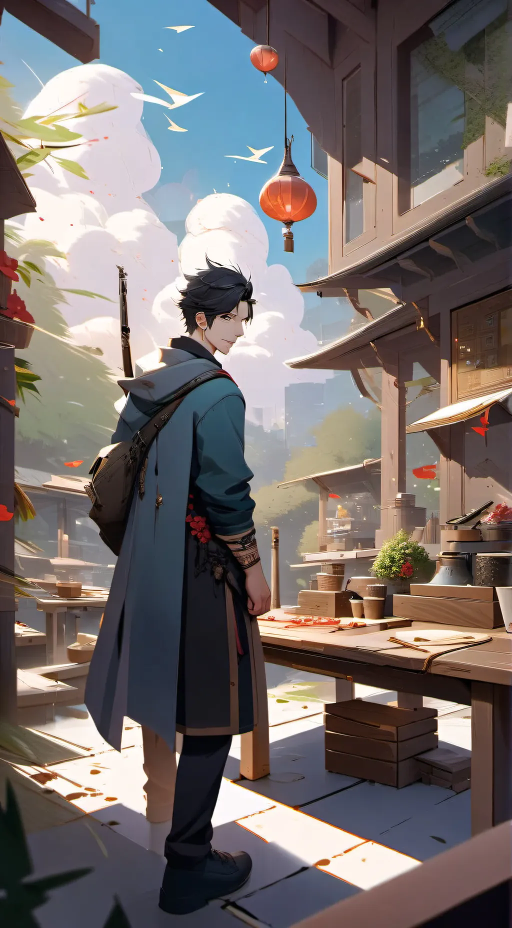 ai character: 😛bakugos sister😛 background