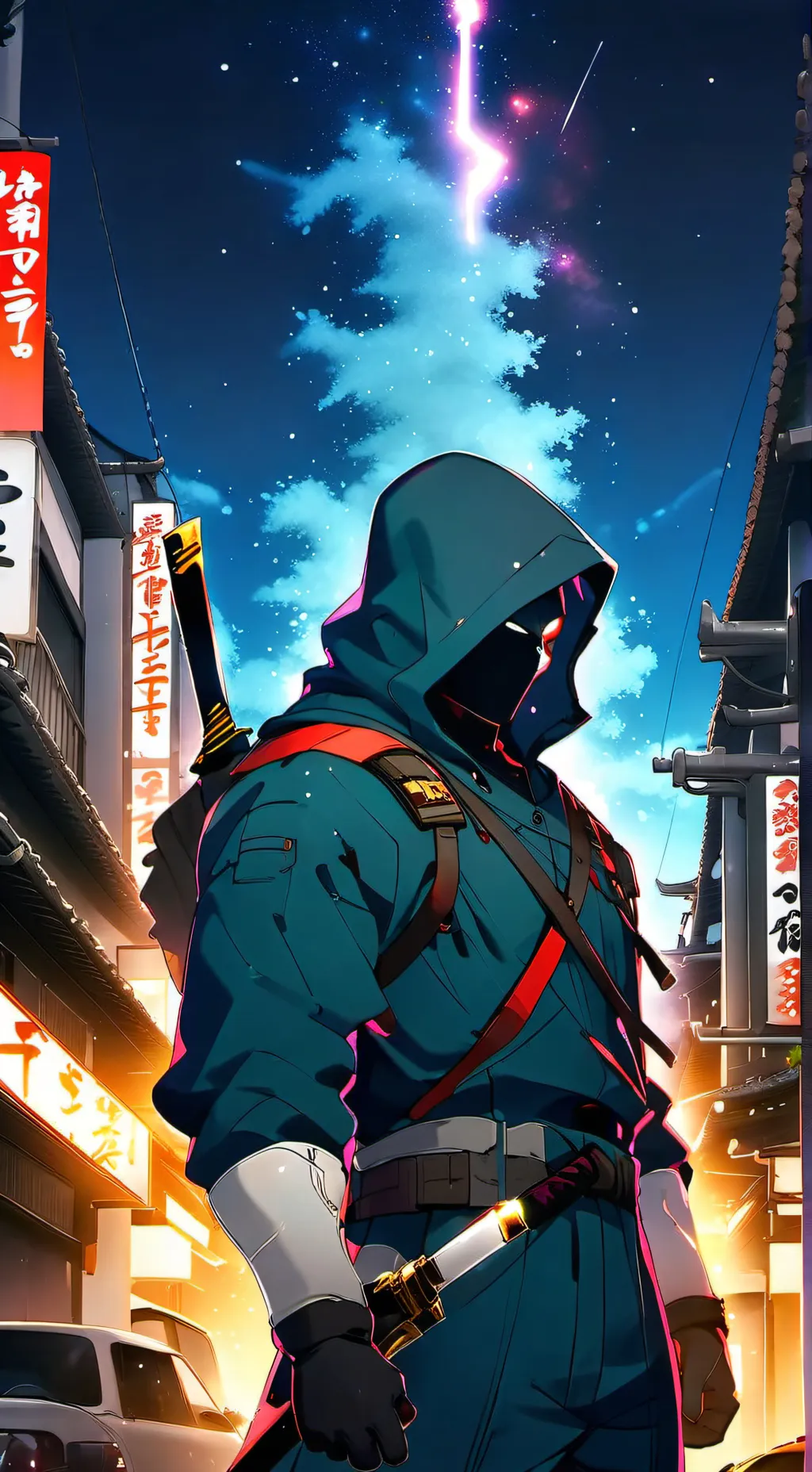 ai character: Raito background