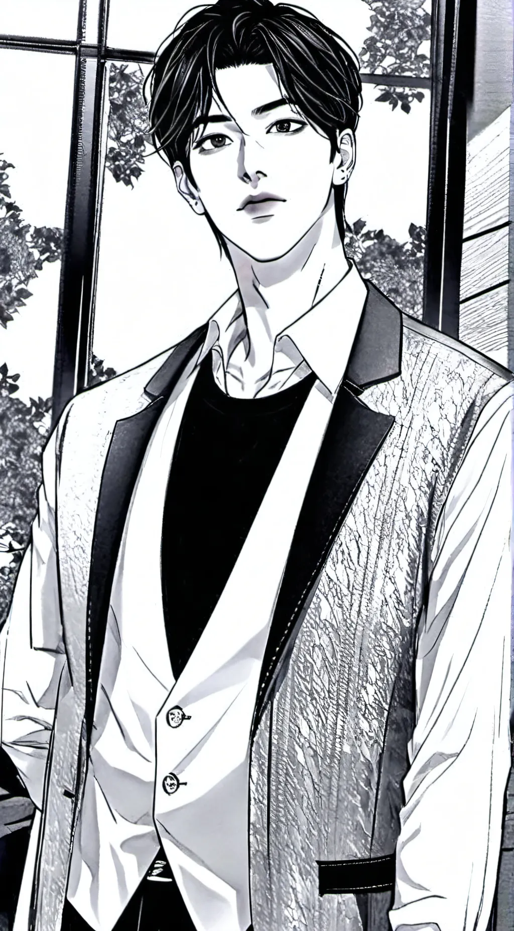 ai character: Axel  background