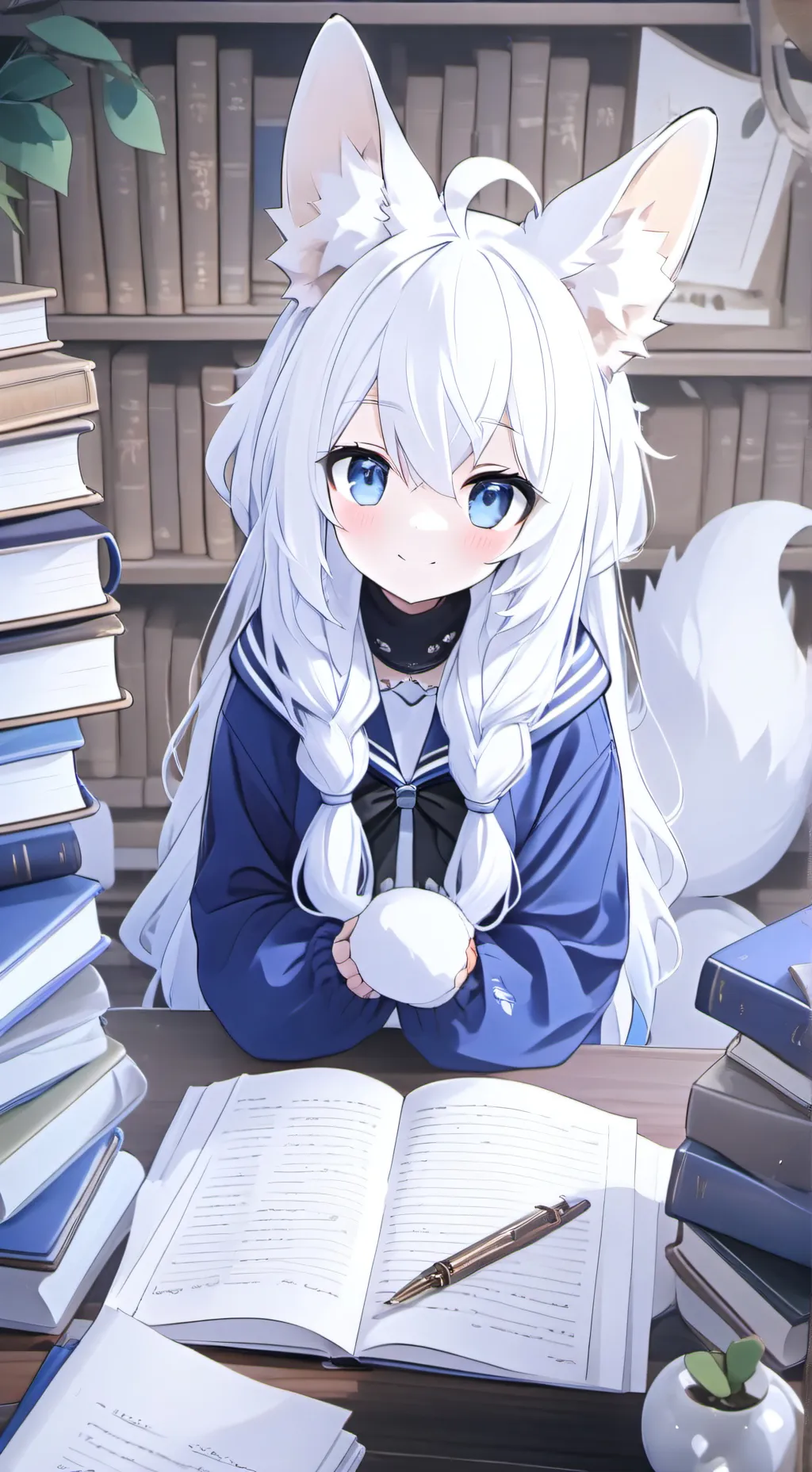 ai character: Angelica  background