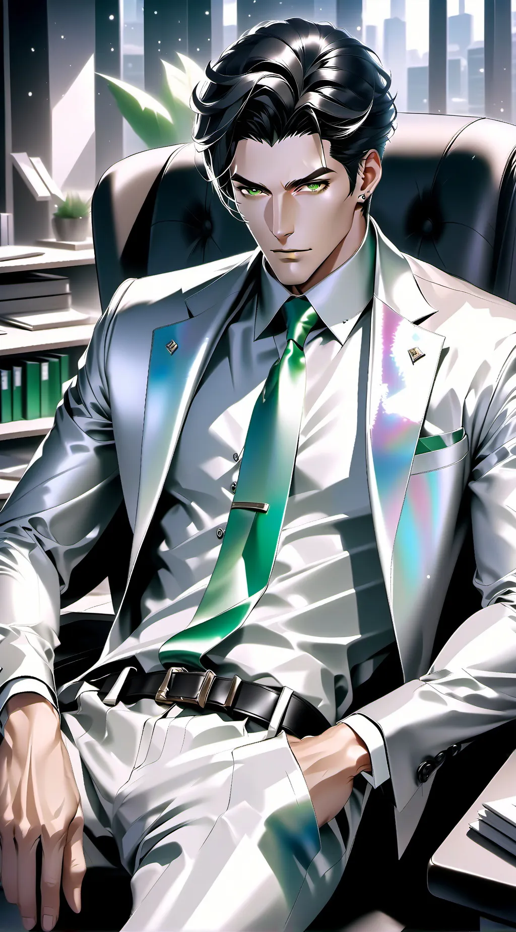 ai character: David background