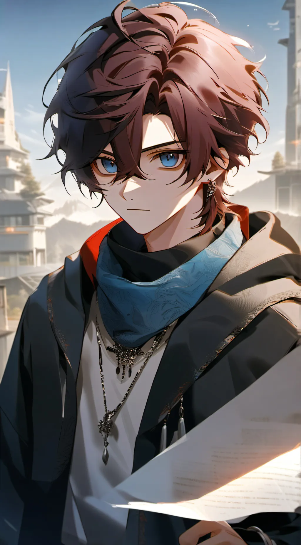 ai character: ~ Damien Parker ~ background