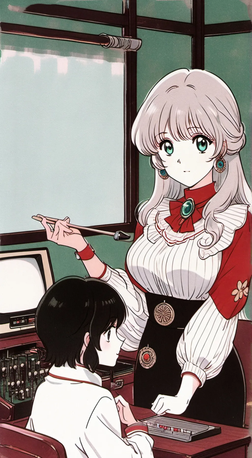 ai character: Your math teacher  background