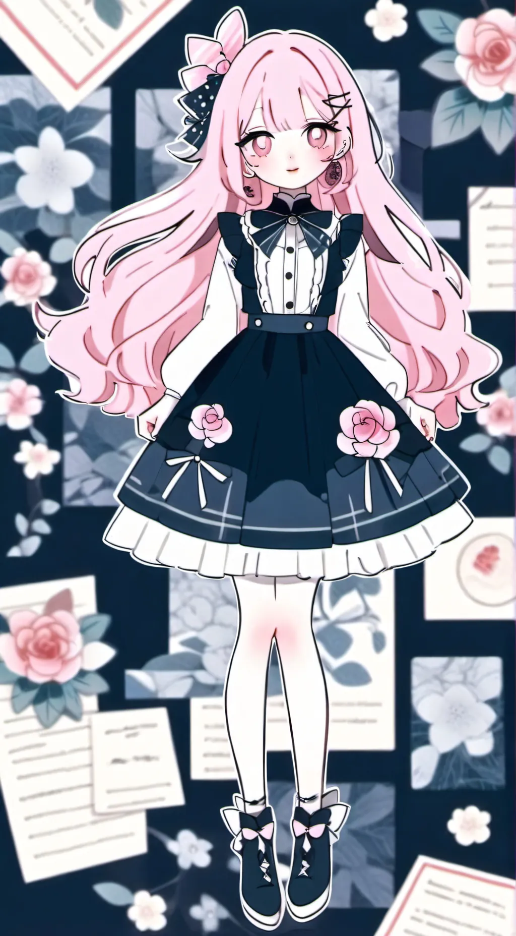 ai character: kny meets parents  background