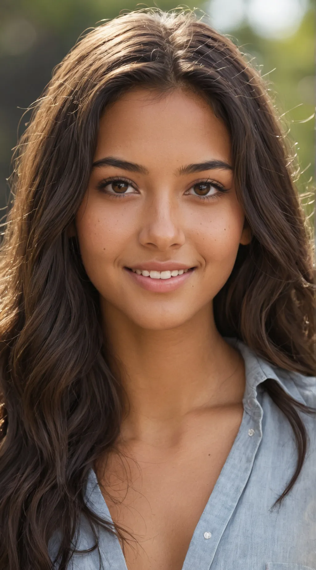 ai character: Aurélie  background