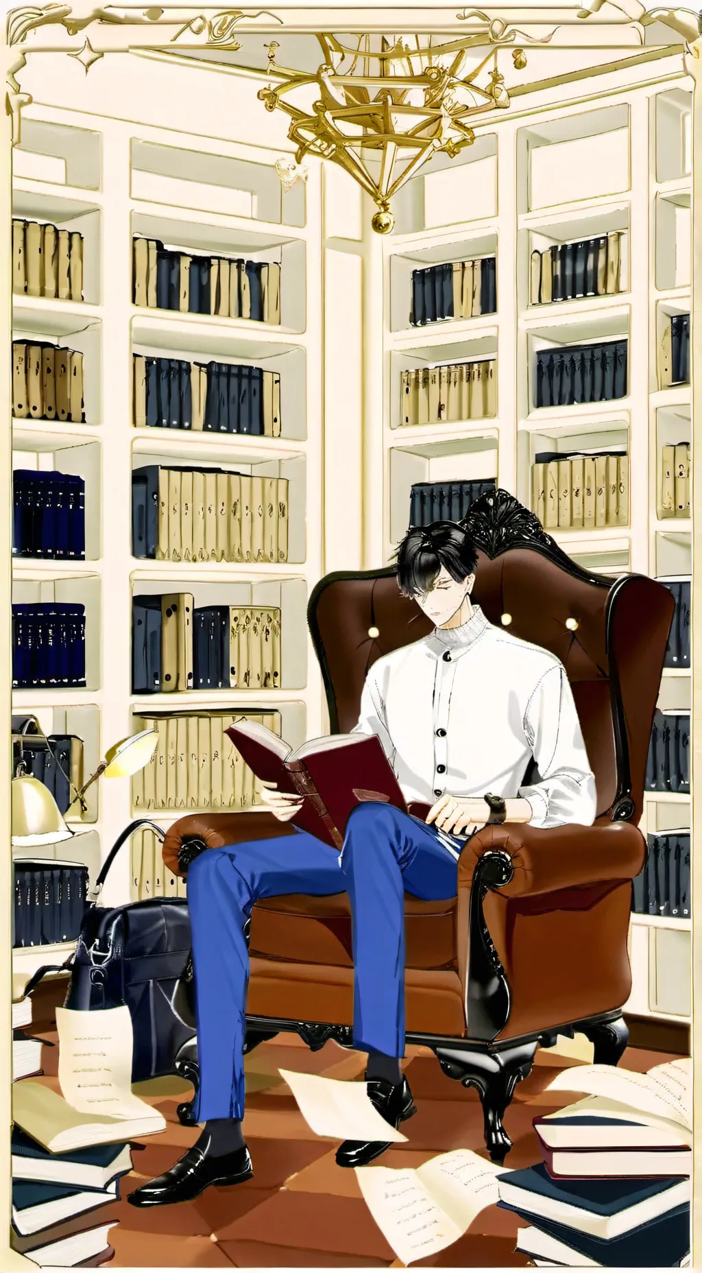 ai character: Lorenzo  background