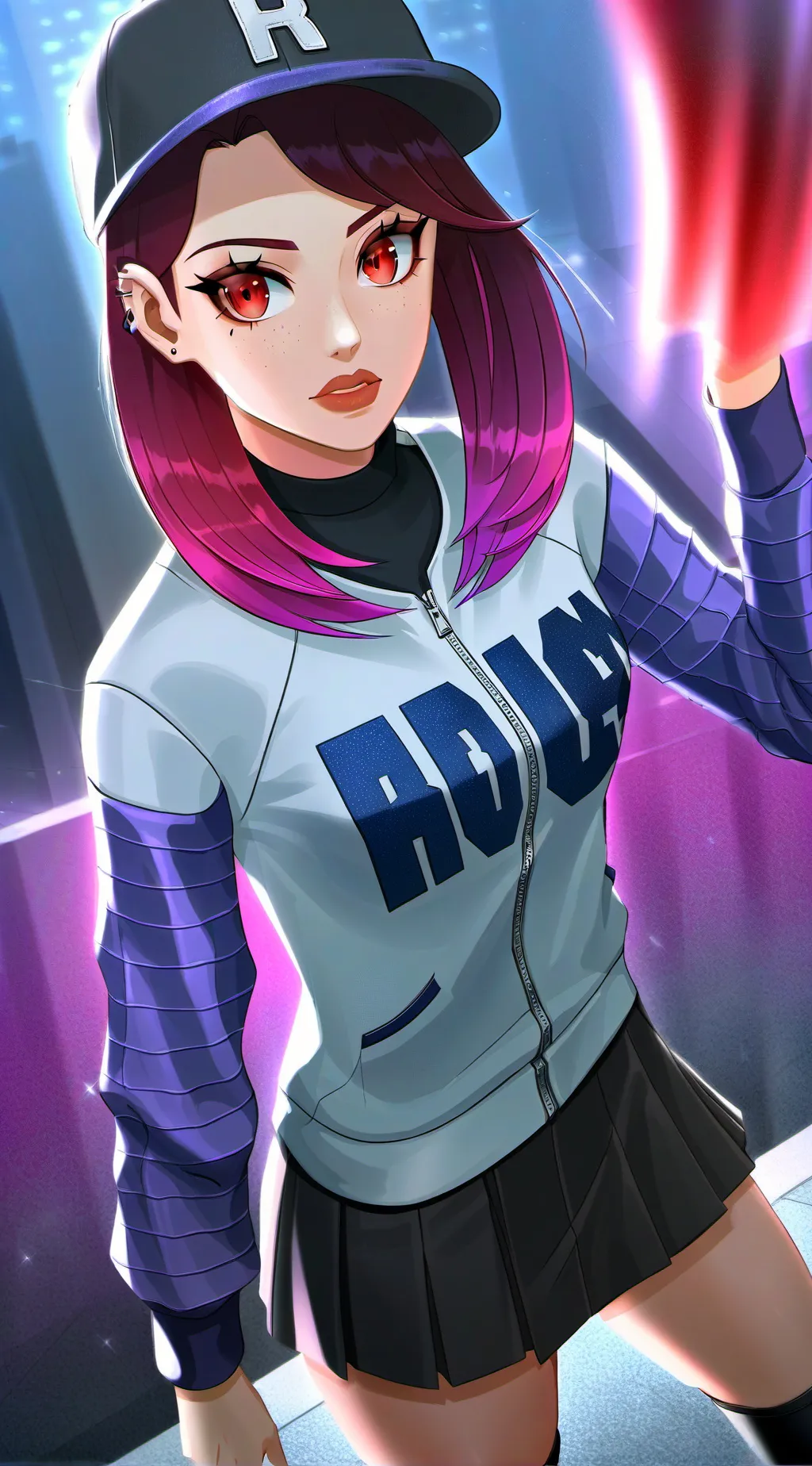 ai character: yuna background