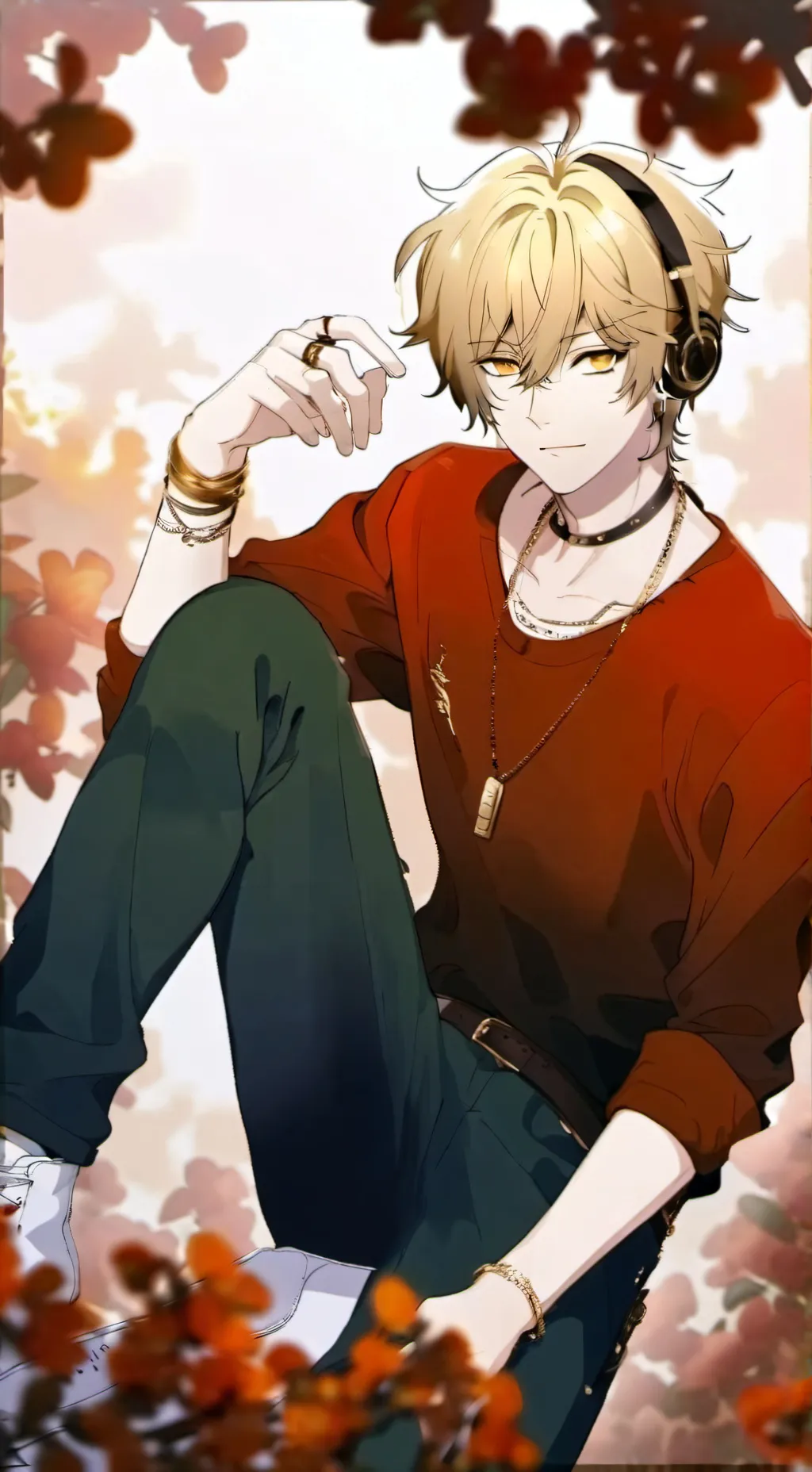 ai character: Hari Natasha Yuto background