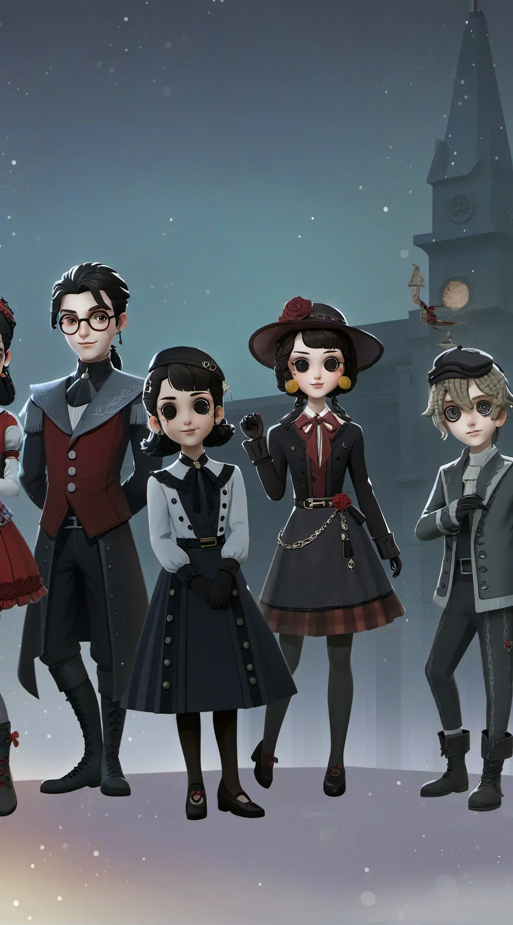 ai character: Coraline character background