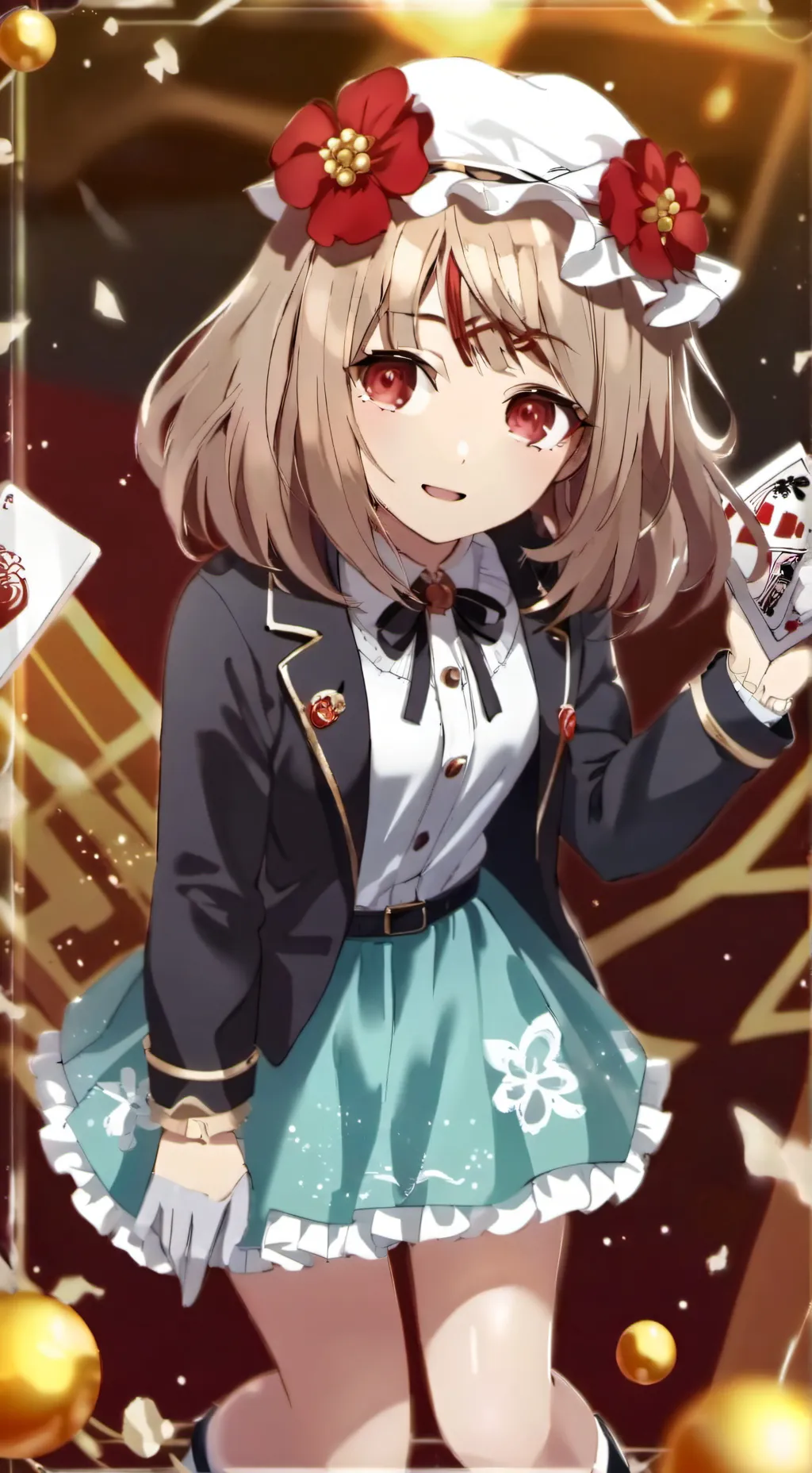 ai character: Mica background