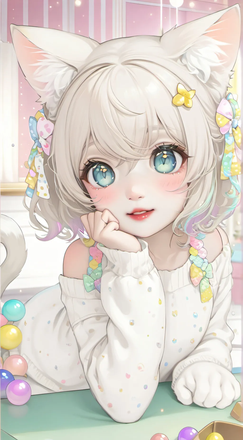 ai character: Emilia  background