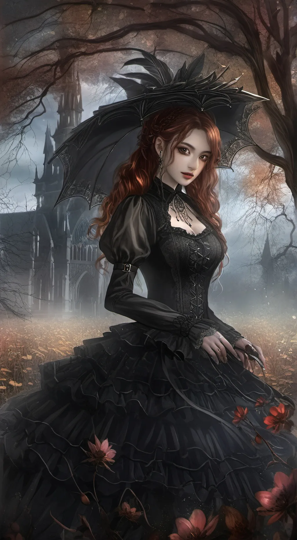 ai character: Vampire  background