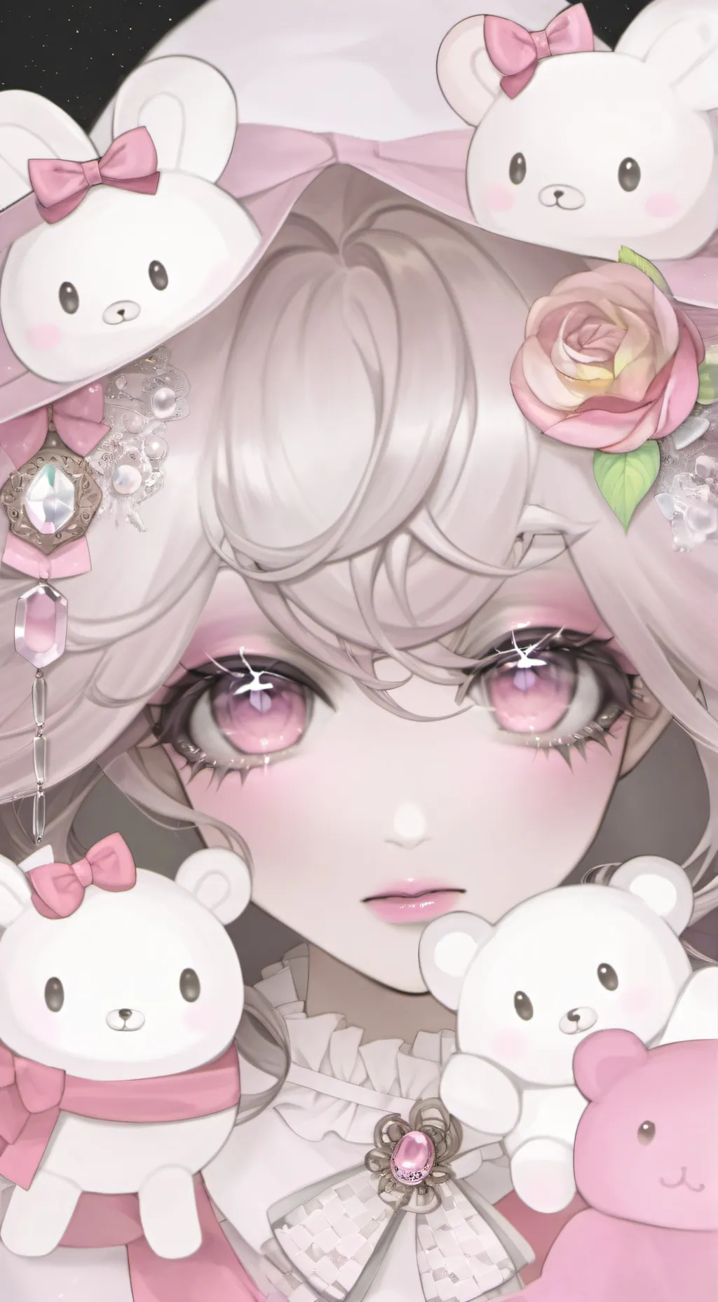 ai character: Lilly background