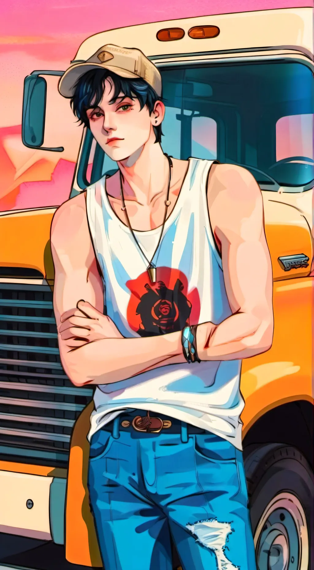 ai character: Khlow (Male) background