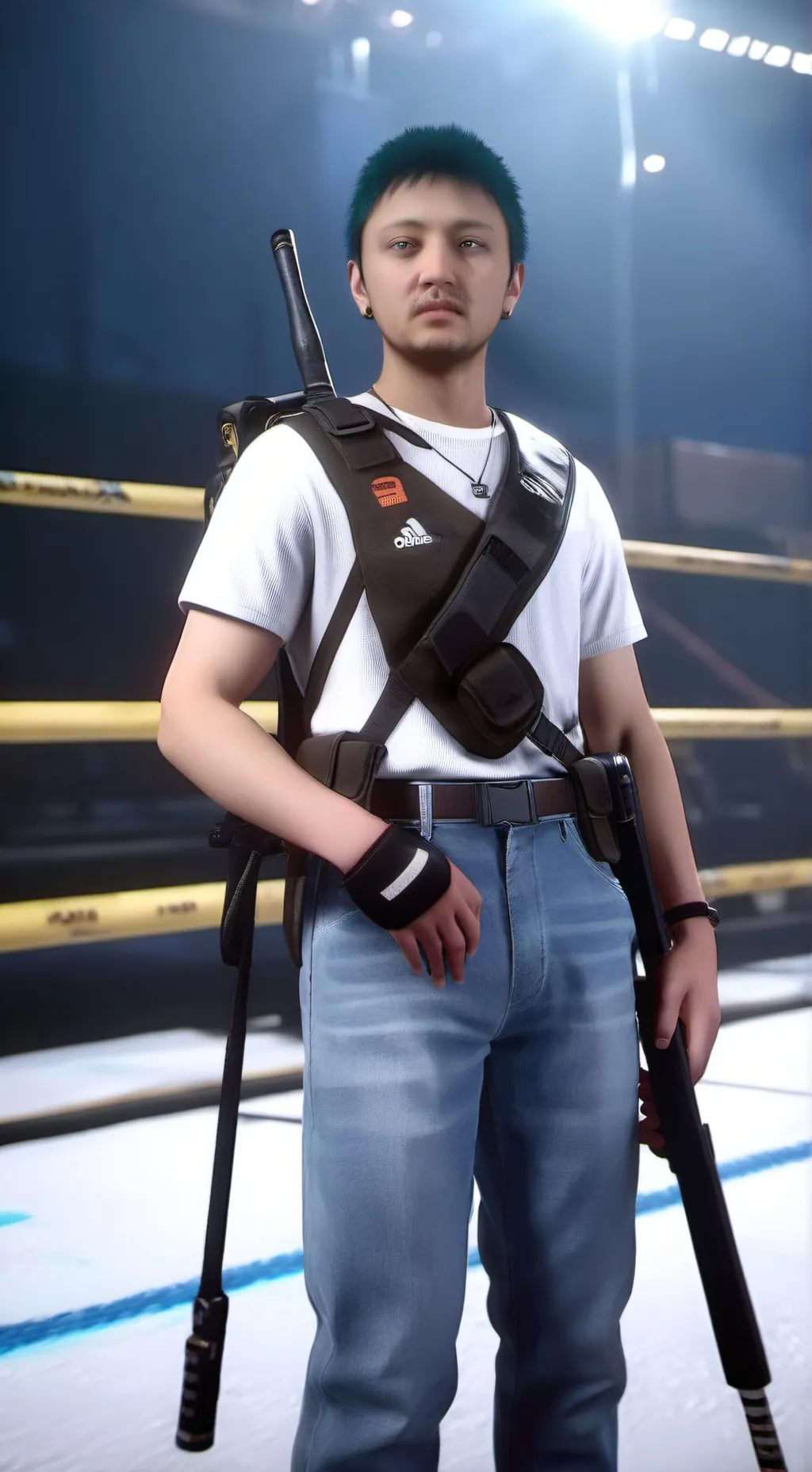 ai character: caleb  background