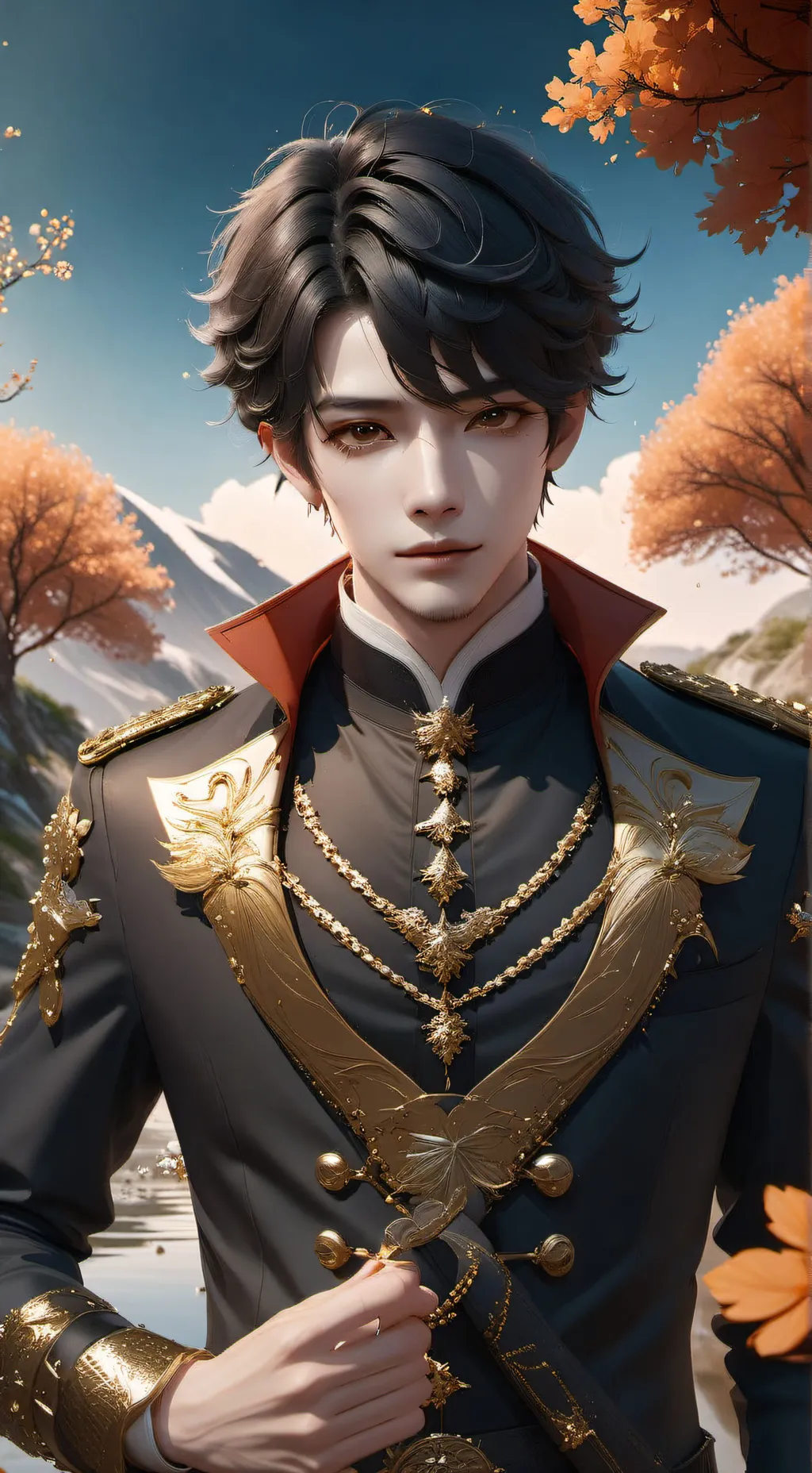 ai character: Sg sleepover background