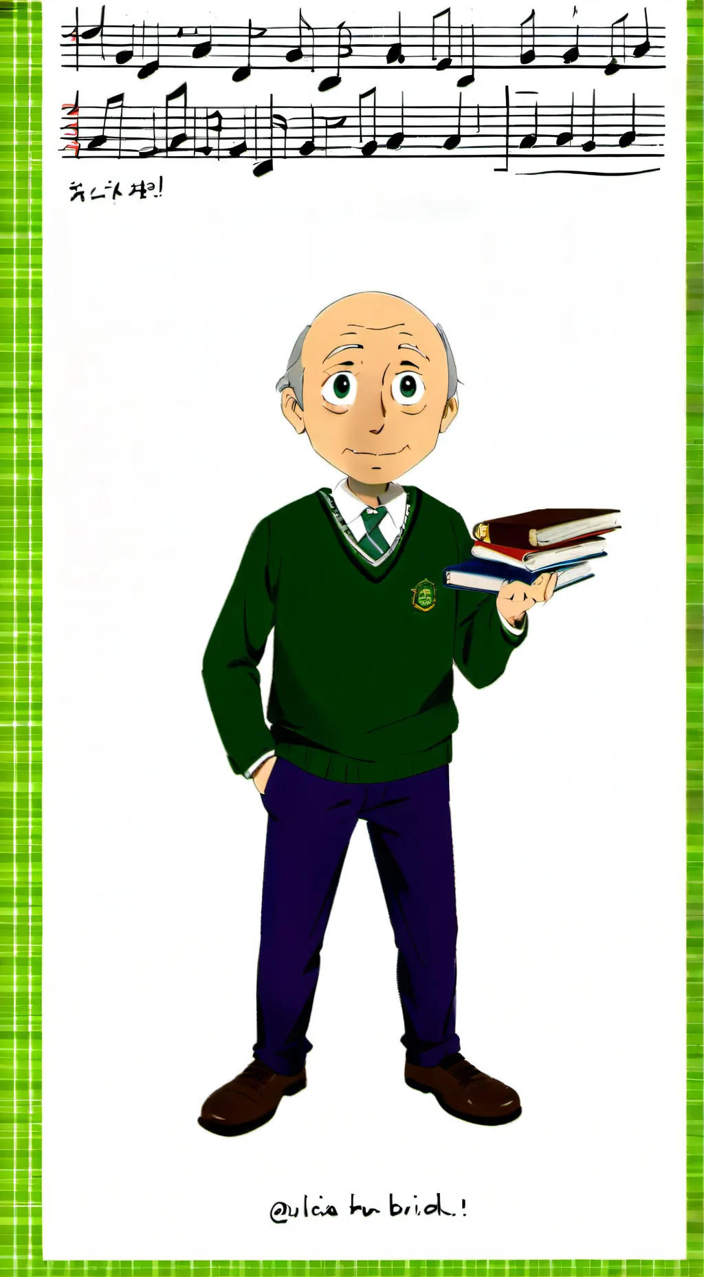 ai character: Baldi's Basics background