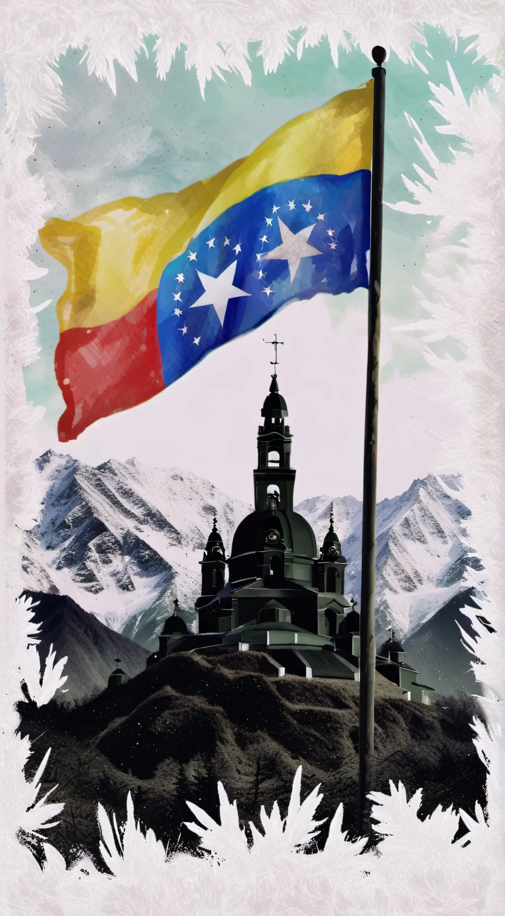 ai character: COUNTRYBALLS background