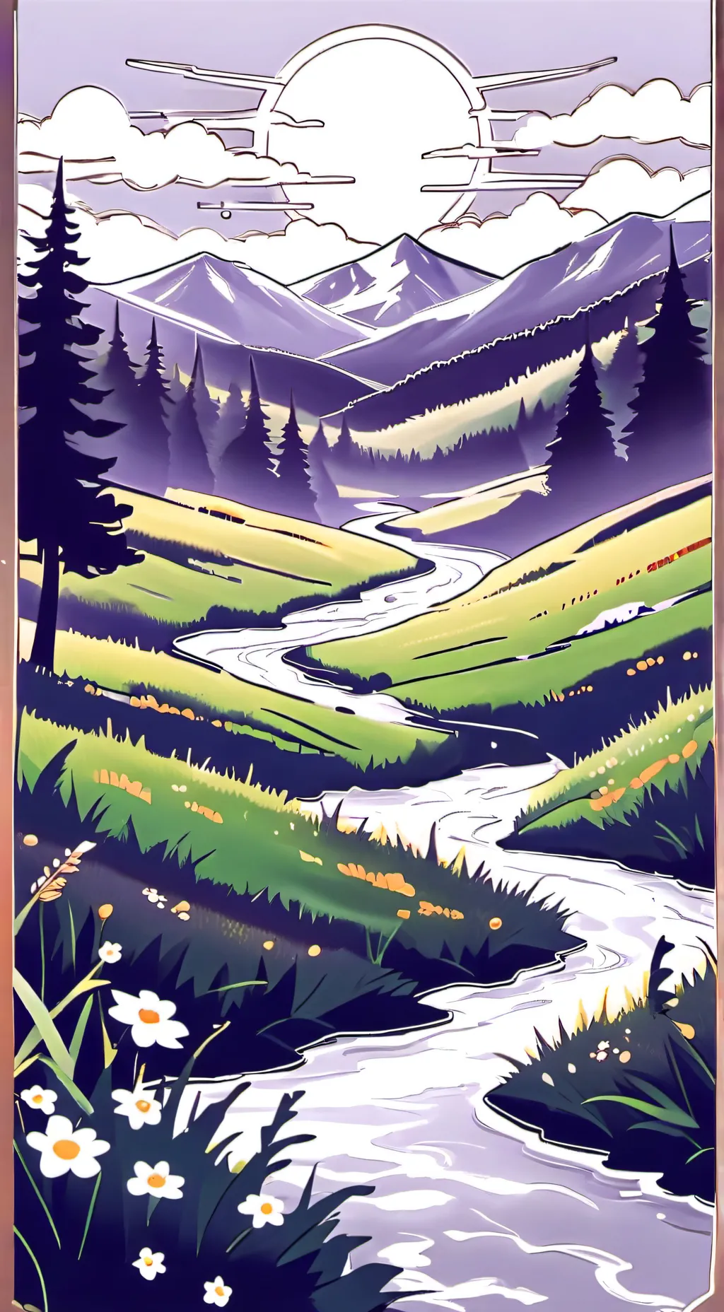 ai character: Hyunjin  background