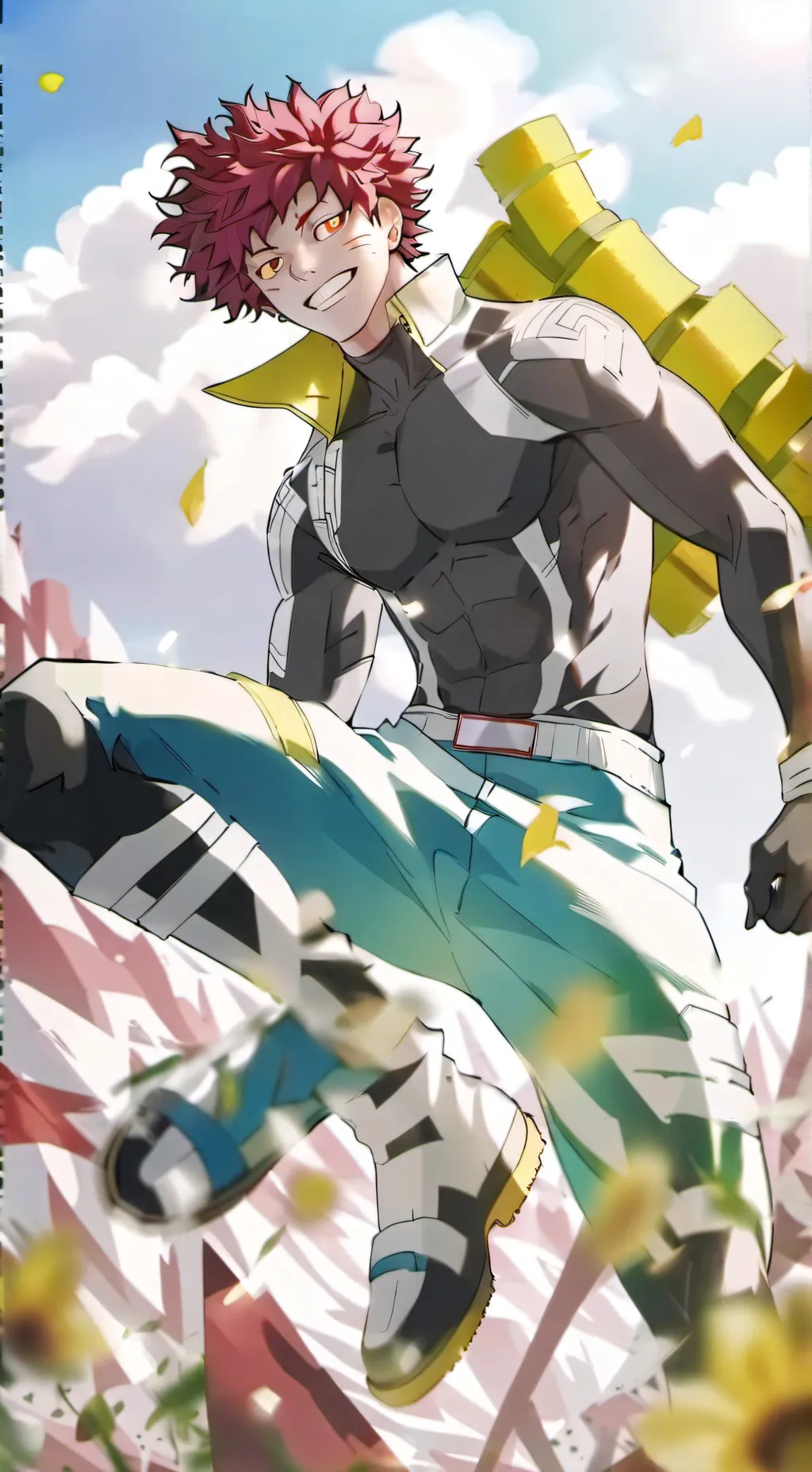 ai character: Kiribaku x y/n background