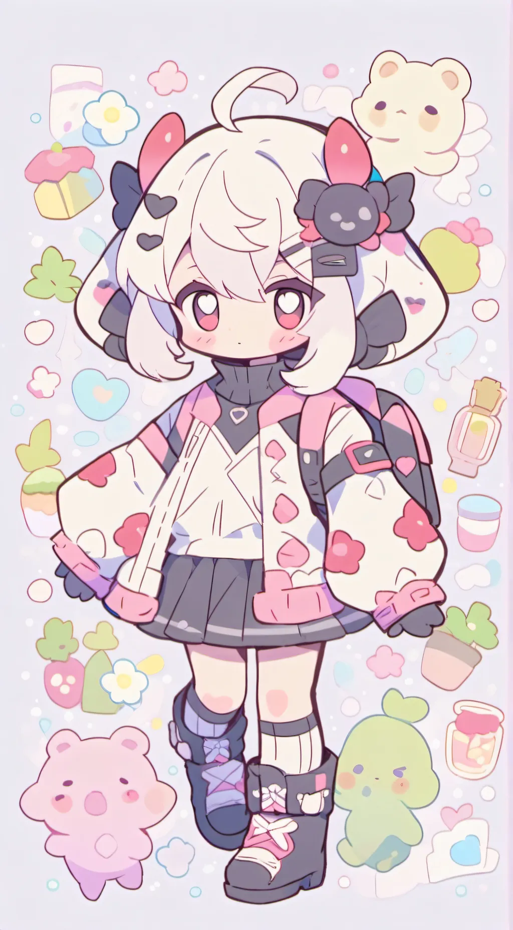 ai character: Mugako background