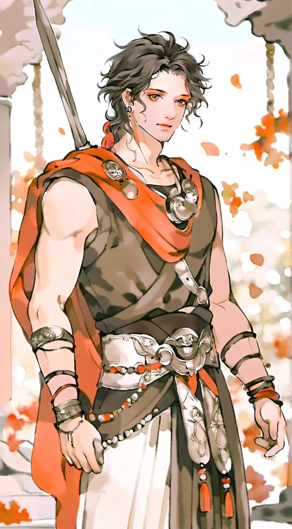 ai character: Epic the musical  background