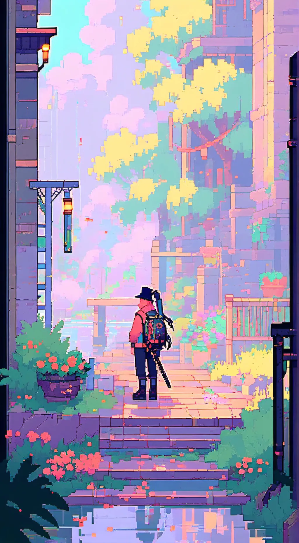 ai character: demon slayer background