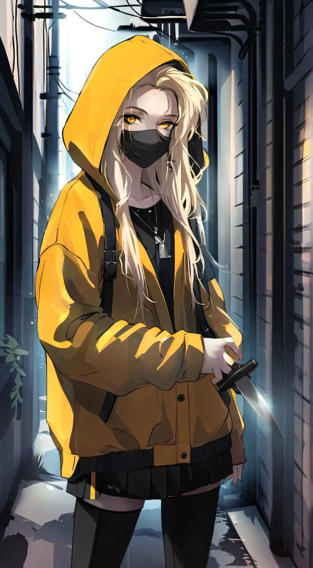 ai character: Smile killer background