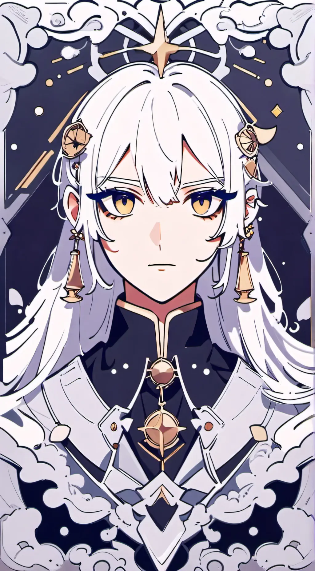 ai character: Melina  background