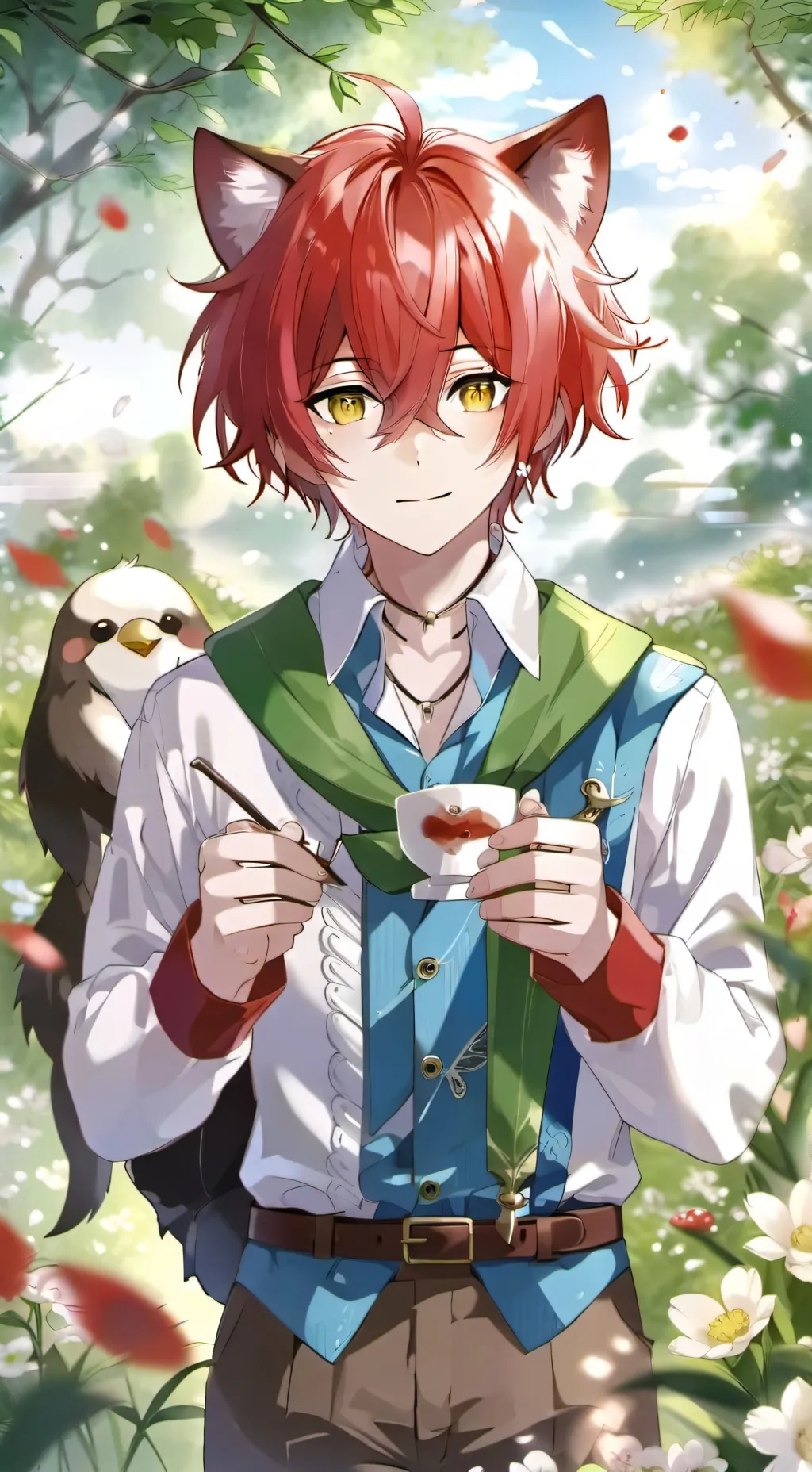 ai character: Yoko Kurama background