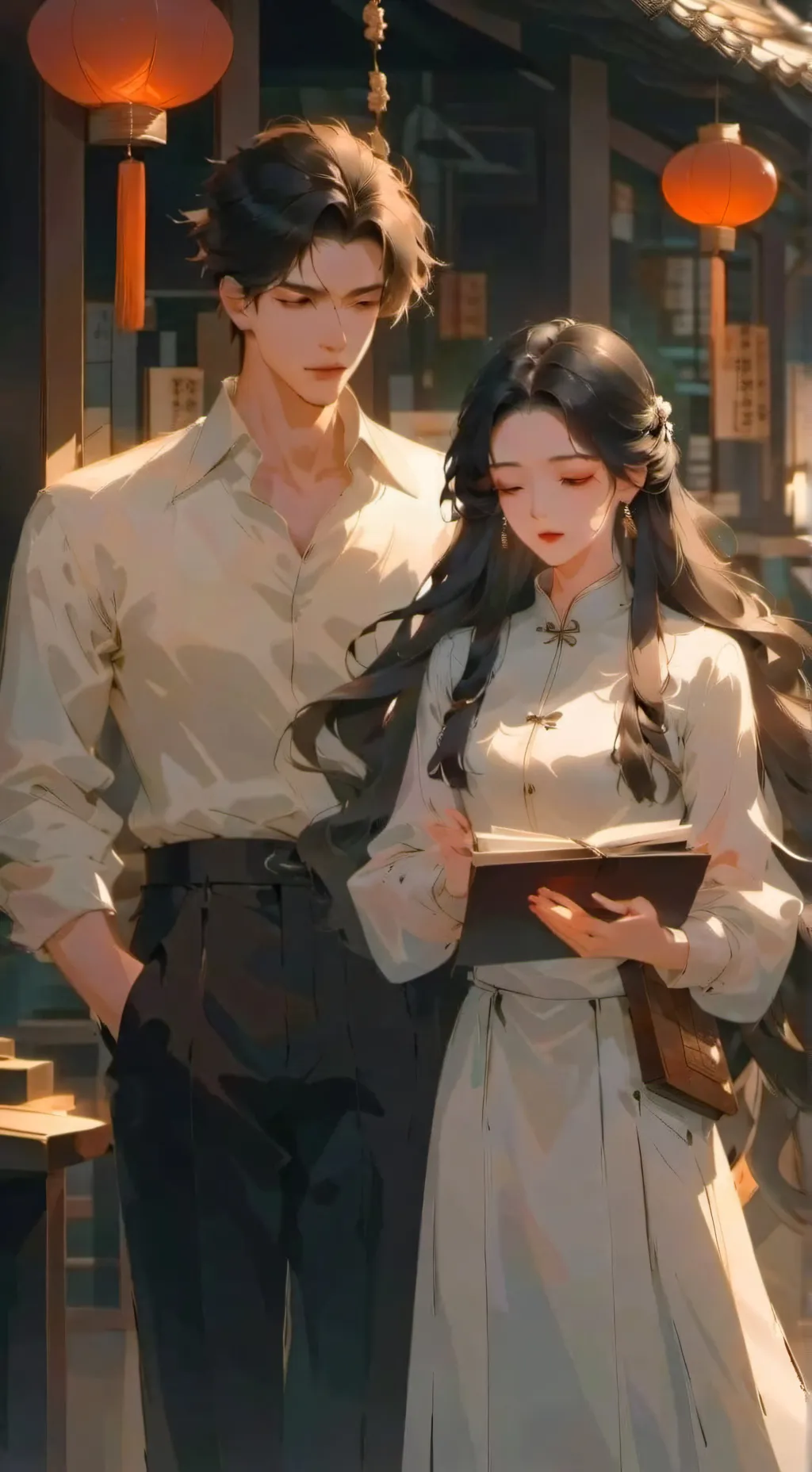 ai character: Zao Shang  background